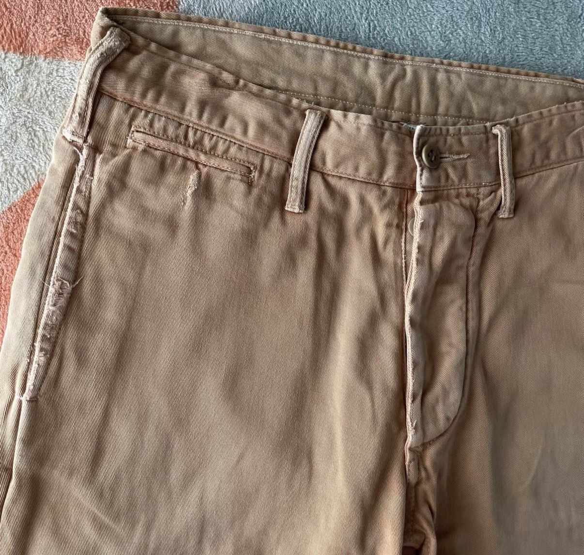 RRL Ralph Lauren RRL Ralph Lauren Double RL Patchwork Casual Pants K22 Size US 28 / EU 44 - 9 Thumbnail