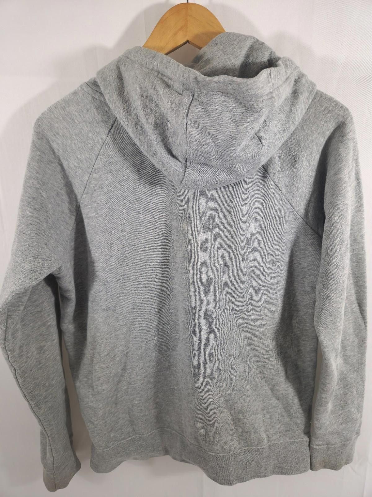 Nike Vintage Nike Grey Pullover Hoodie White Nike Size Small Size US S / EU 44-46 / 1 - 5 Thumbnail