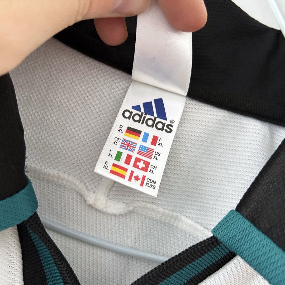 Adidas Newcastle jersey vintage 1999 2000 away Size US XL / EU 56 / 4 - 5 Thumbnail