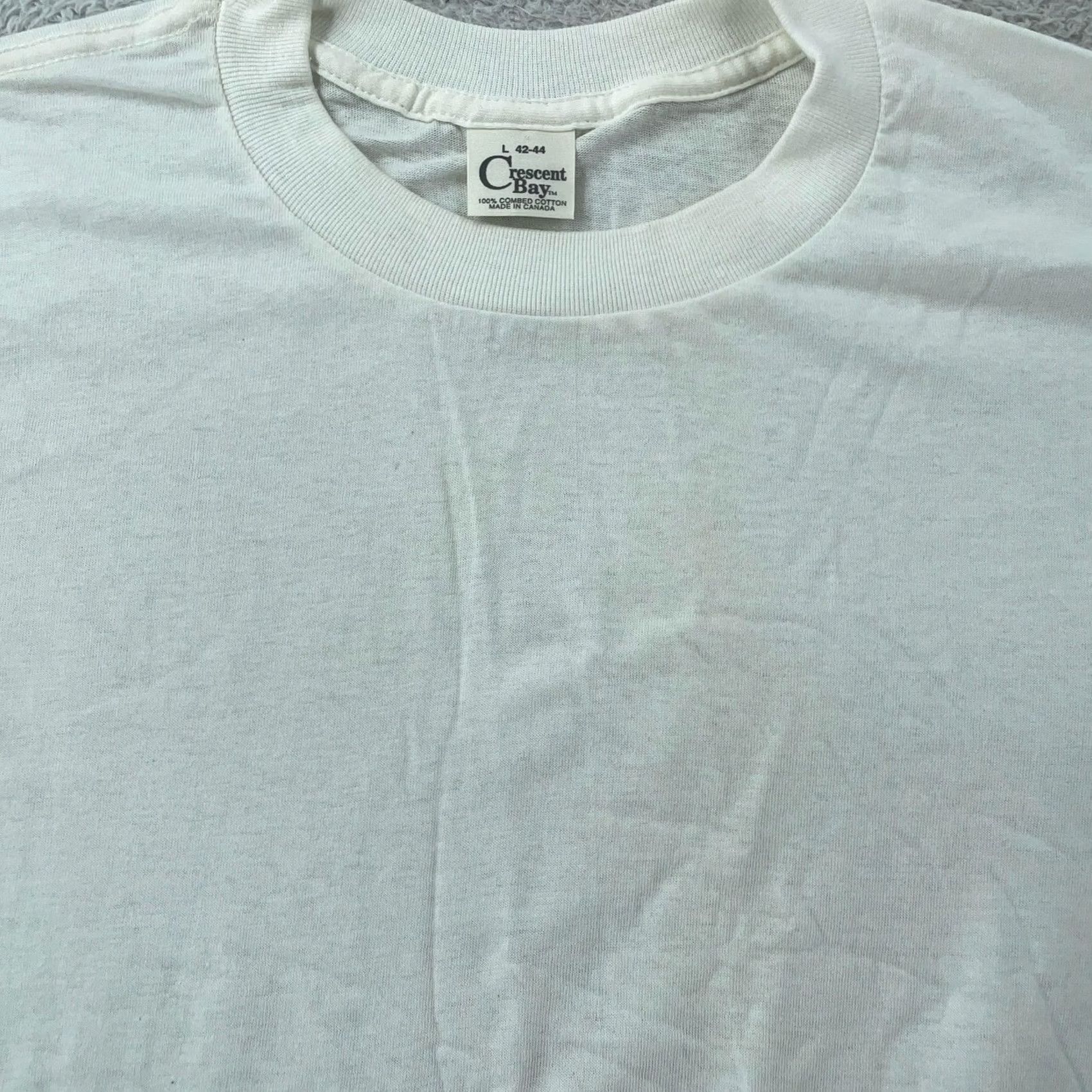 Vintage VINTAGE Crescent Bay Shirt M/L White Cotton Made in Canada 90s Mens Shirt Size US M / EU 48-50 / 2 - 2 Thumbnail