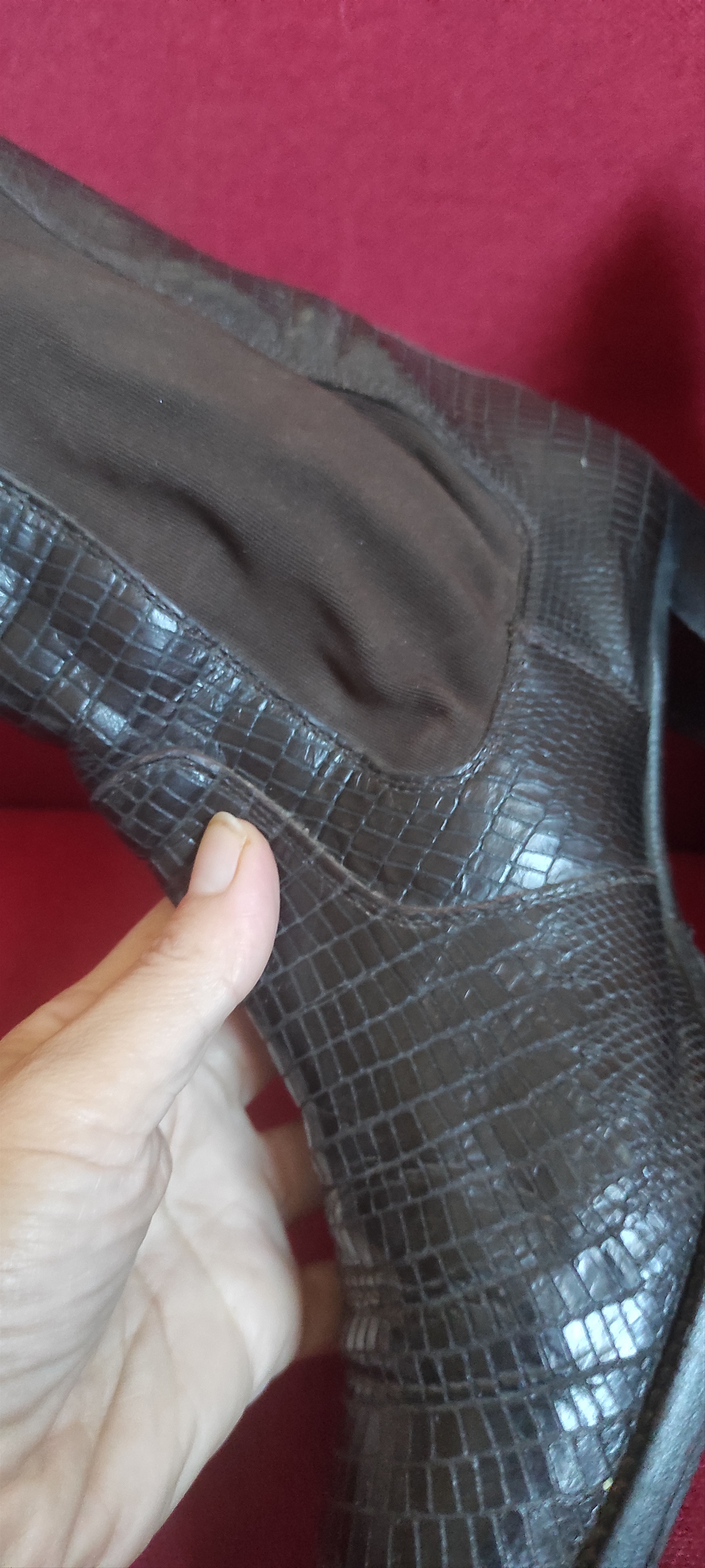 Heschung Heschung Ankle Leather Snake Python Boots Size US 6 / IT 36 - 16 Thumbnail