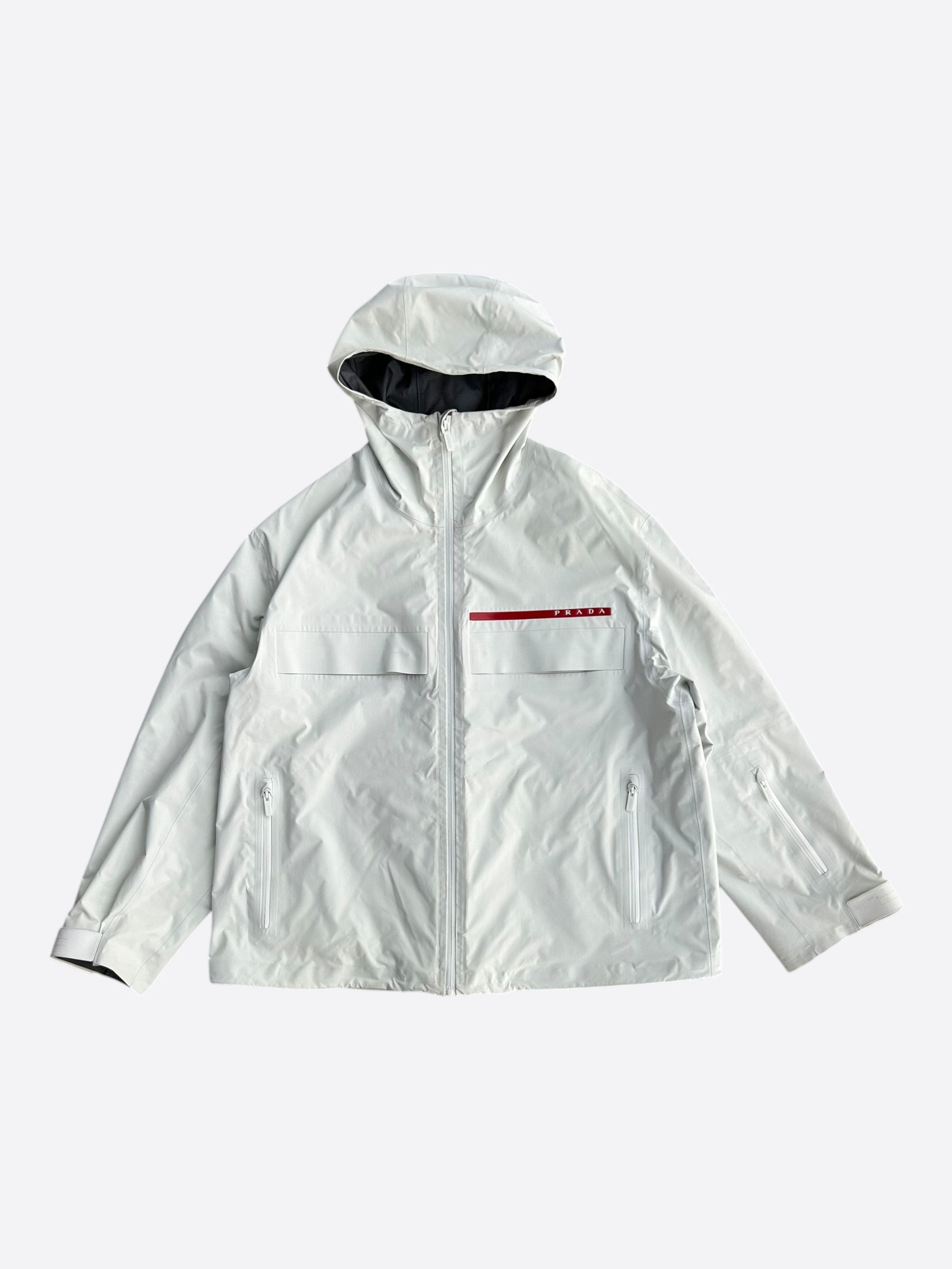 2007 PRADA SPORT SGV693 ゴアテックスブルゾン Prada Prada SGV693 Blue Gore Tex Light Jacket. | Grailed