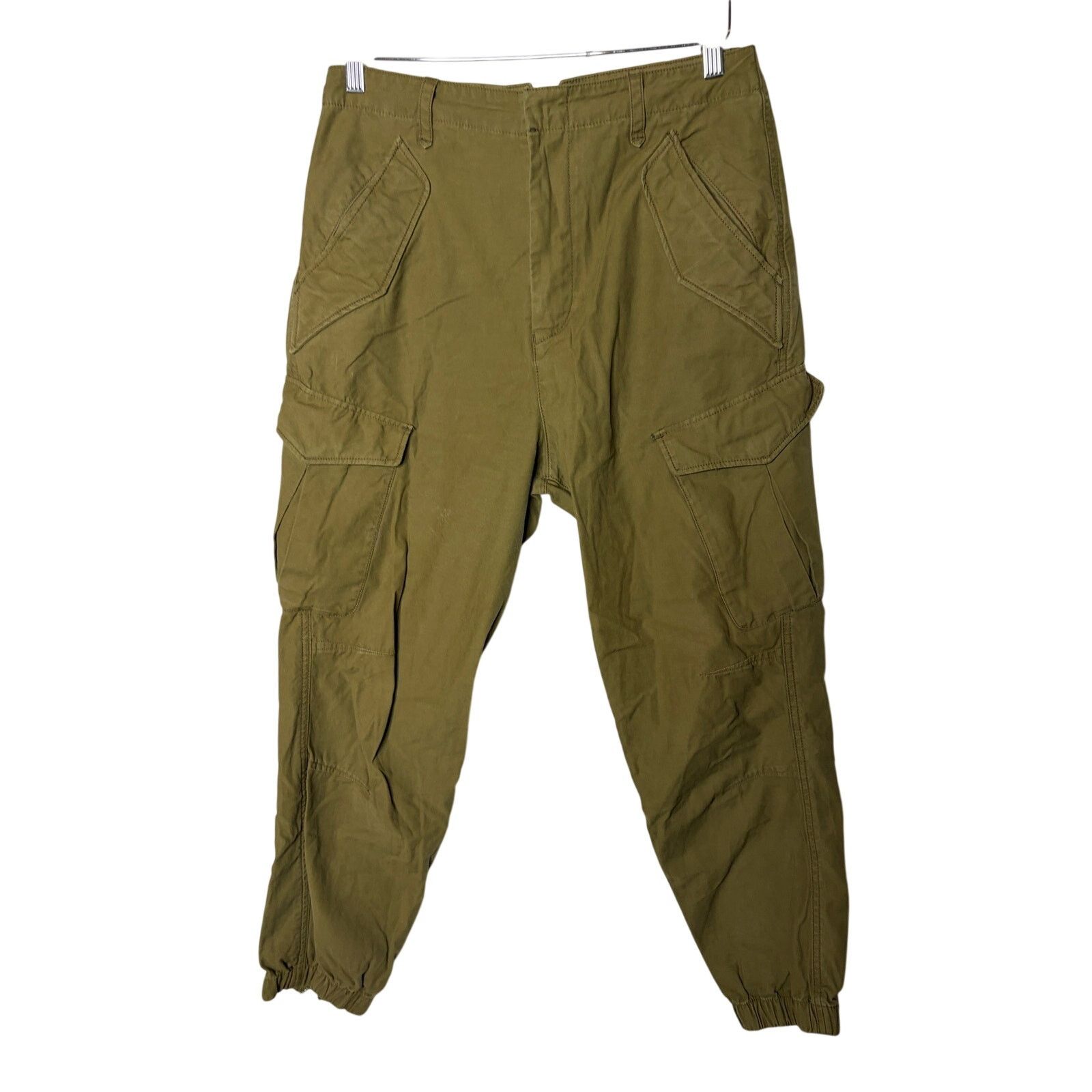 Rag & Bone Rag & Bone Field Cargo Joggers in Dark Olive Green Sz 28 Size 28" / US 6 / IT 42 - 3 Thumbnail