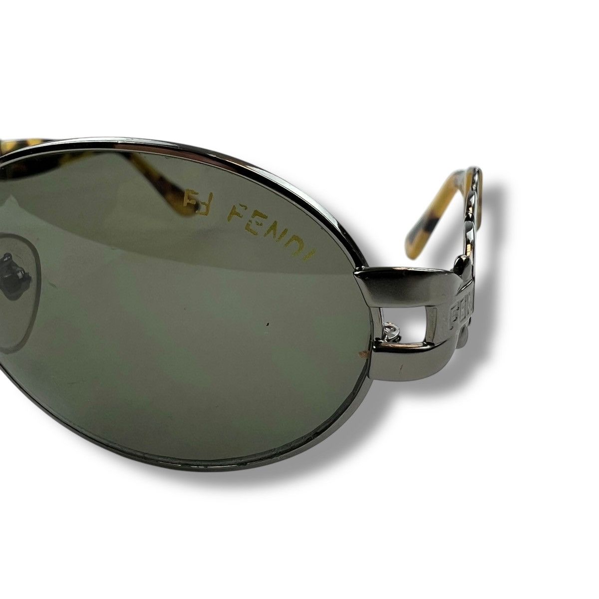 Fendi Fendi TZ97040 Tortoise Shell Sunglasses Size ONE SIZE - 4 Thumbnail