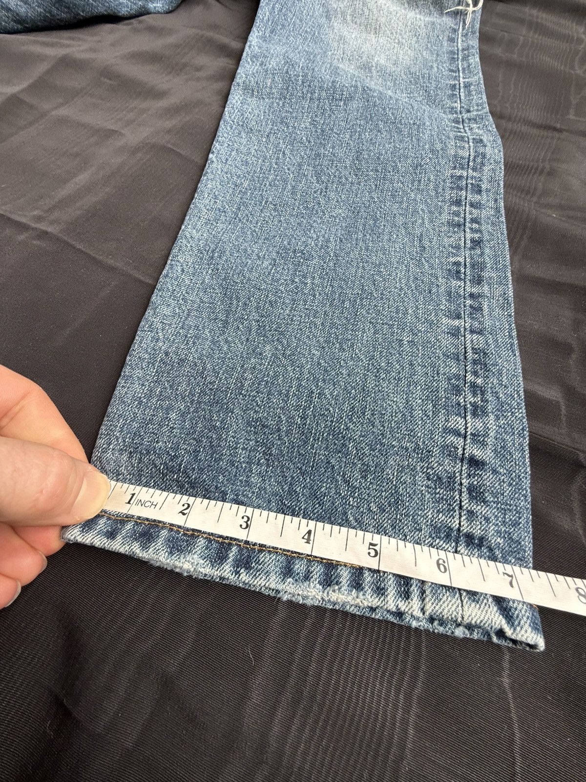 Saint Laurent Paris Saint Laurent ss16 selvedge d10 jeans surf sound 36 crash Size US 36 / EU 52 - 6 Thumbnail