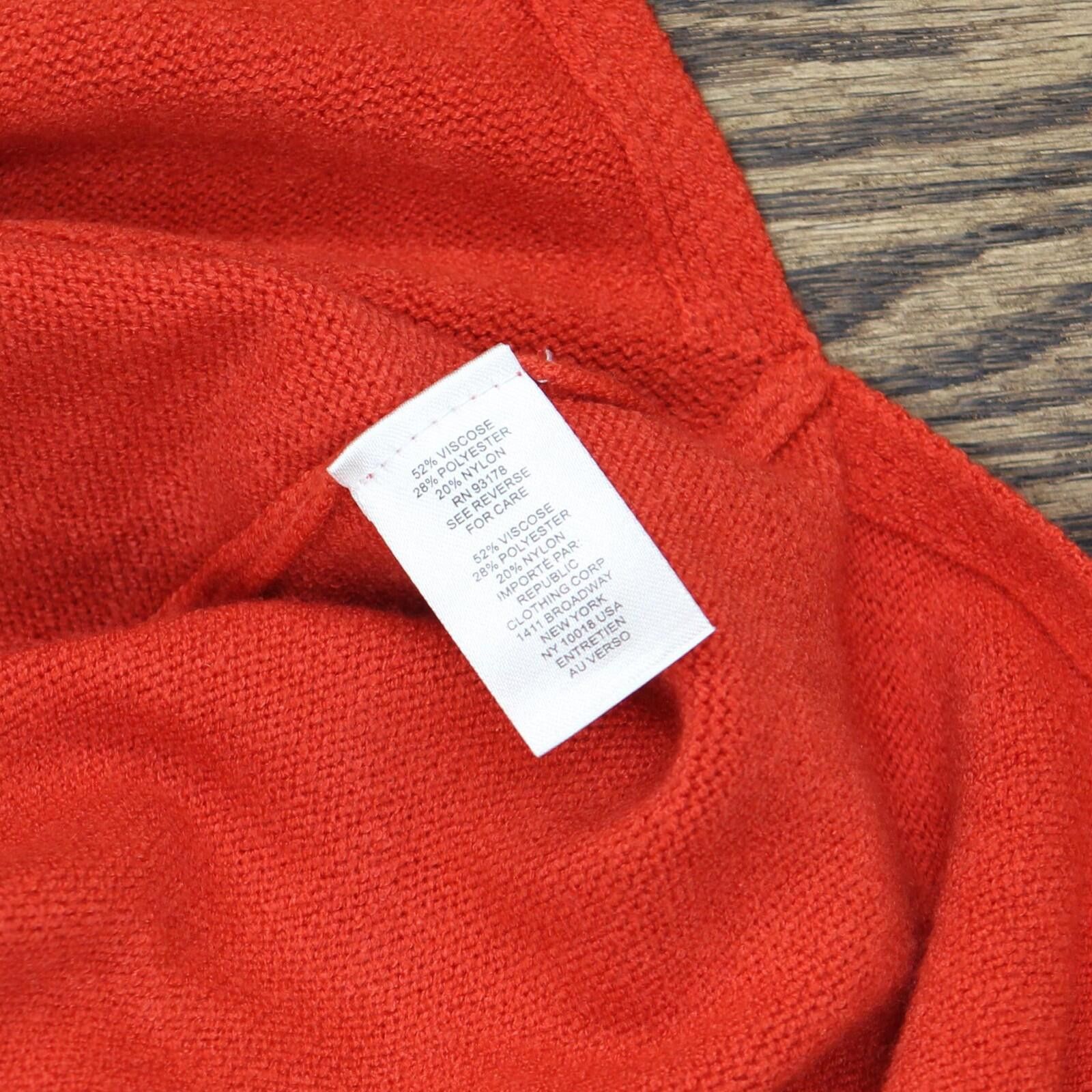 Other Nwt T Tahari Stretch Sweater 166090cf570f51 S Poppy Red Size S / US 4 / IT 40 - 4 Thumbnail