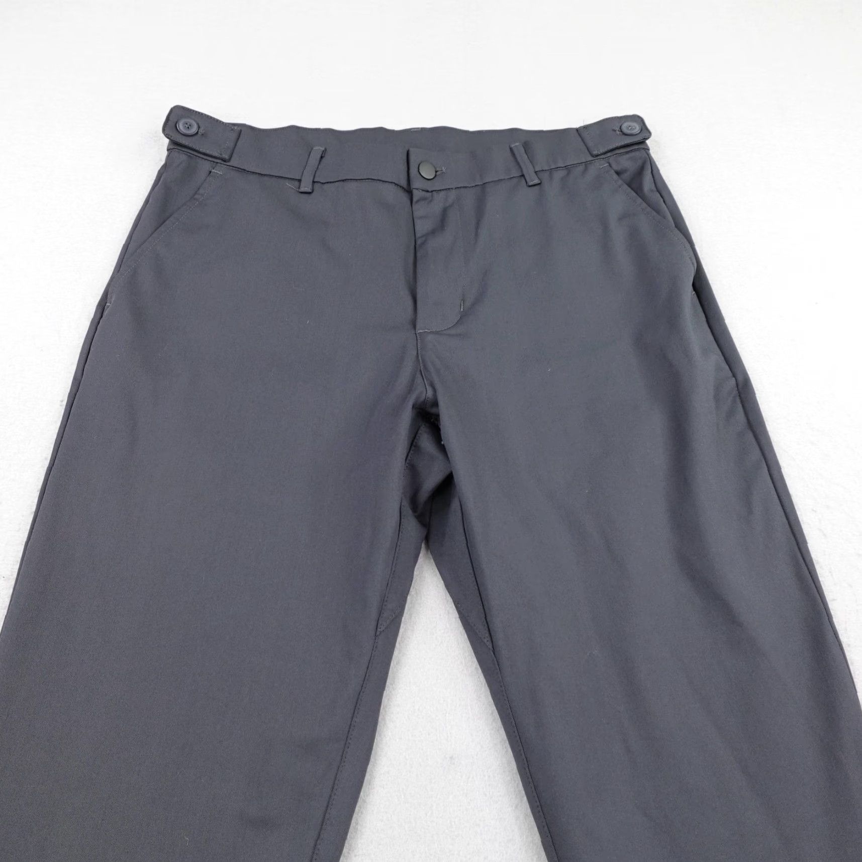 YoungLA YoungLA Pants Mens 34L Gray Office Tech Performance Straight Chino Slacks Size US 34 / EU 50 - 2 Thumbnail