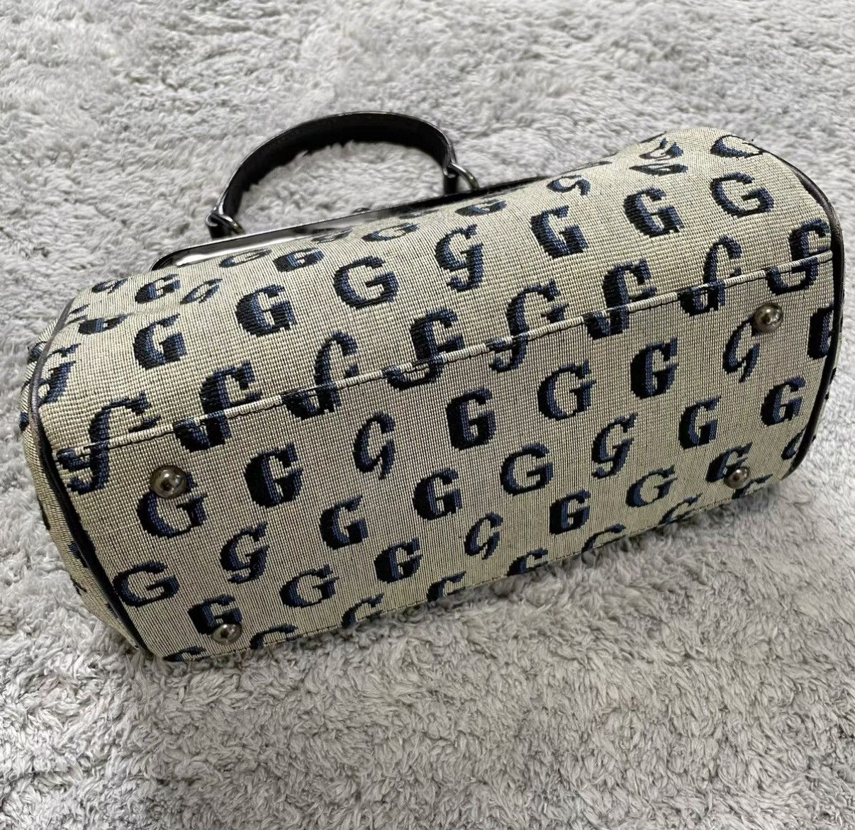 Jean Paul Gaultier Jean Paul Gaultier All-Over Vintage Kiss-Lock Clutch J29 Size ONE SIZE - 6 Thumbnail