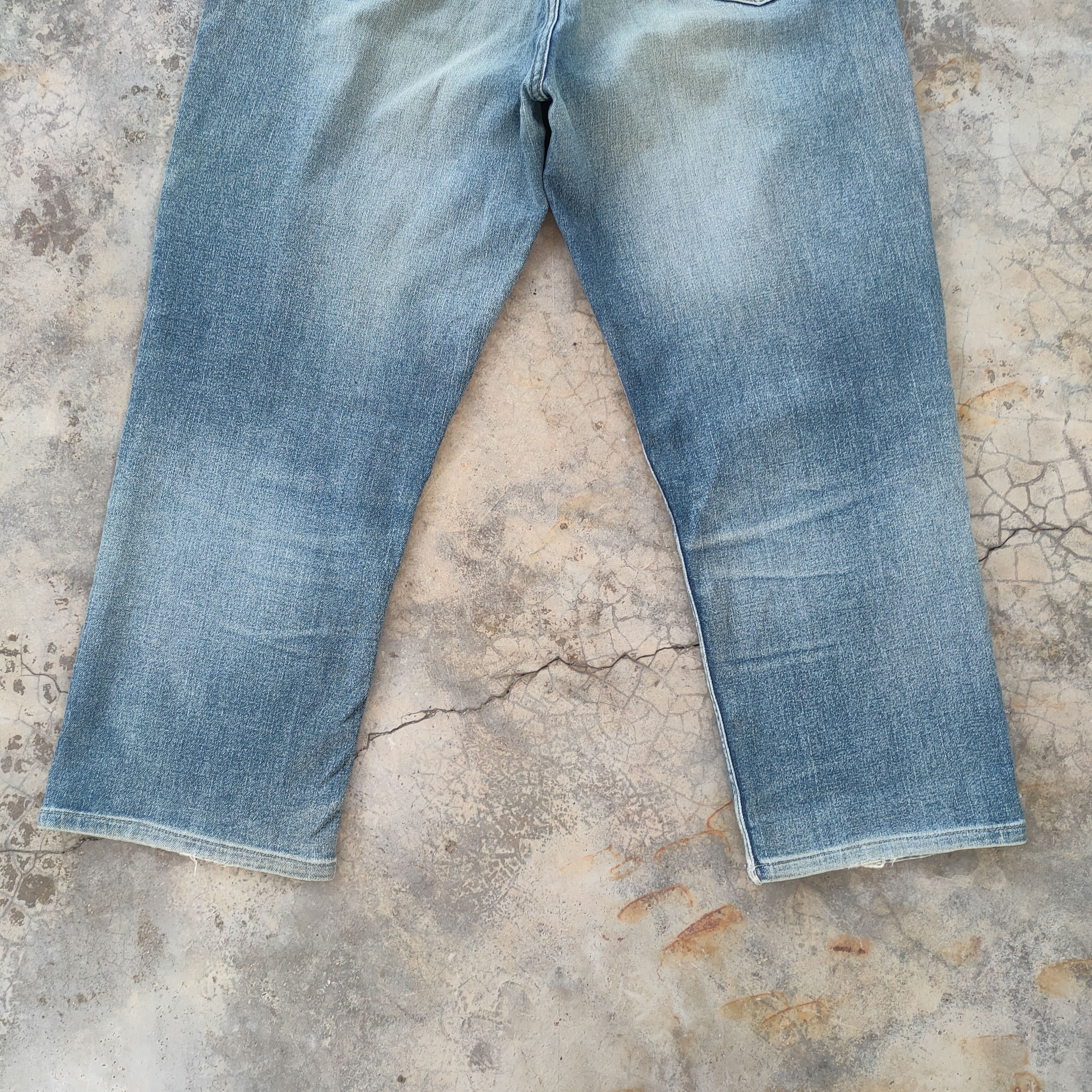 Levi's W36 VINTAGE SIGNATURE FADED RIPPEP JEAN DENIM PANTS Size US 36 / EU 52 - 10 Thumbnail