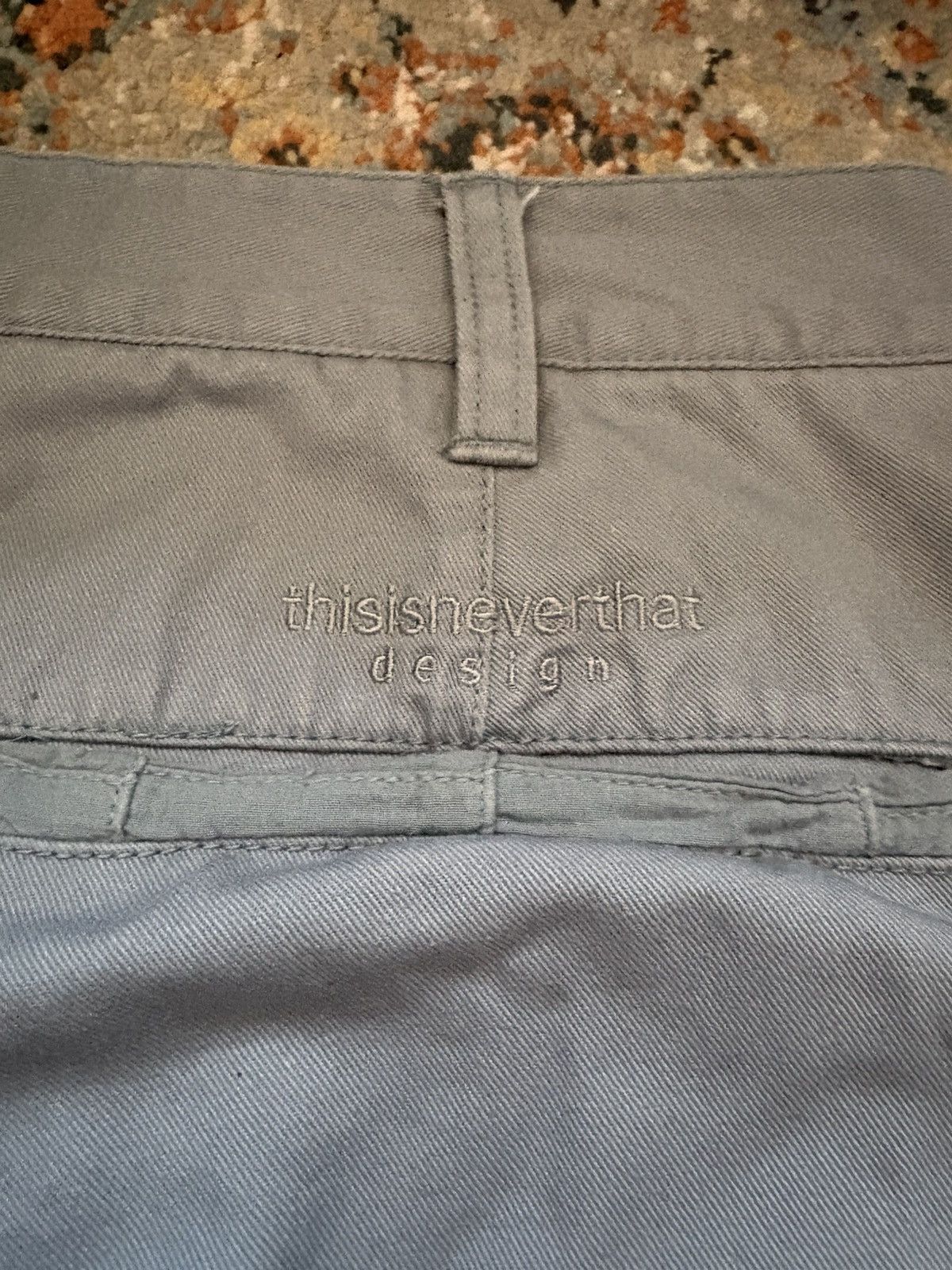 thisisneverthat Thisisneverthat Quilted Double-Knee Twill Pants Size US 31 - 5 Thumbnail