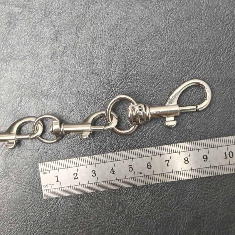 Vintage Silverry Electric Plug Punk Pants Chain Size ONE SIZE - 4 Thumbnail