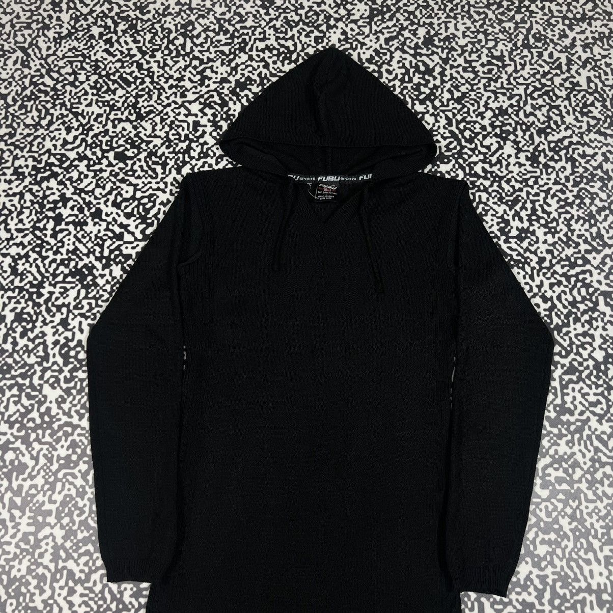 Fubu Vintage Y2K Fubu Hooded Midi Dress Retro Rap 90s Style Size L / US 10 / IT 46 - 2 Thumbnail