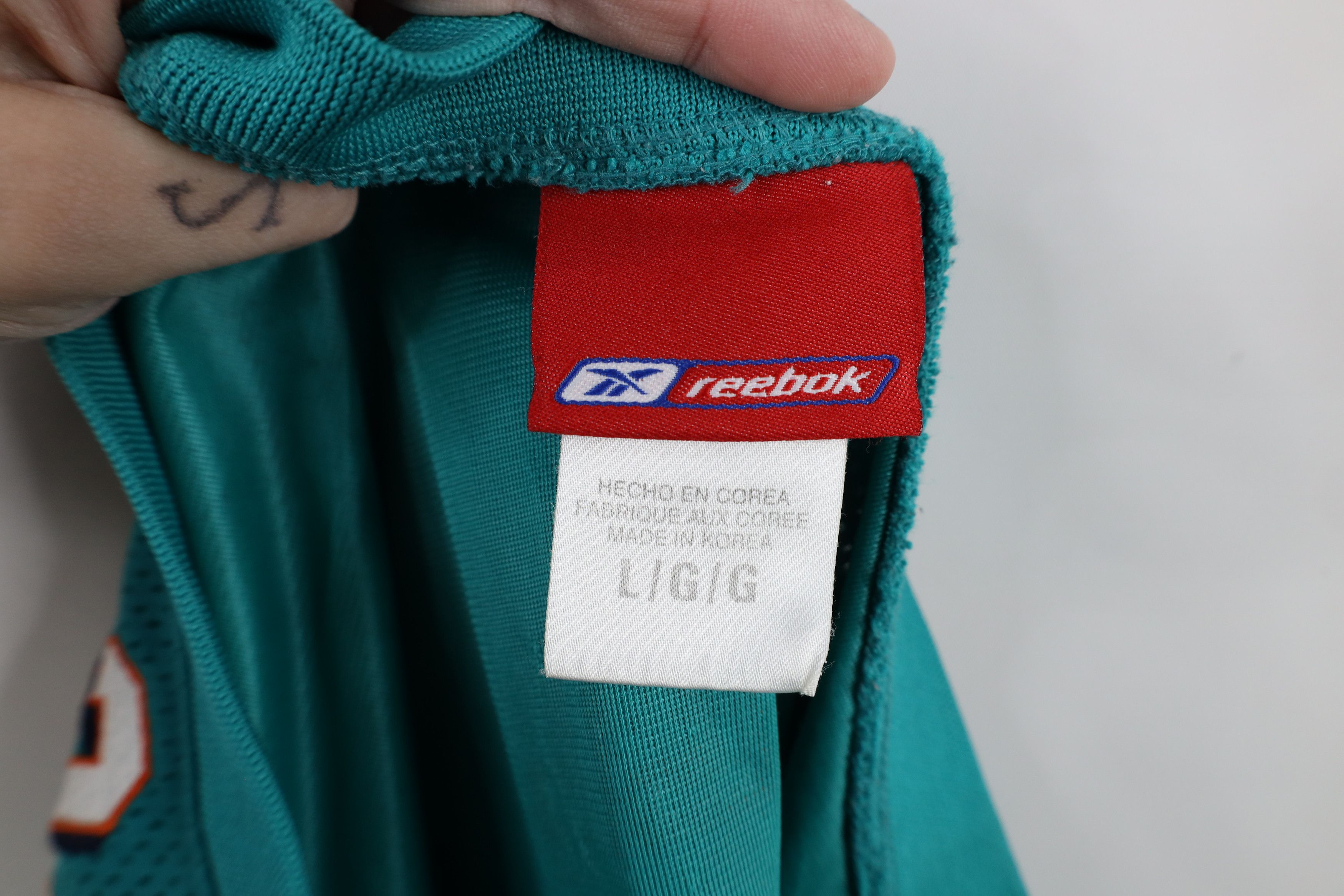 Reebok × Vintage Vintage Reebok Ricky Williams Miami Dolphins Football Jersey Size L / US 10 / IT 46 - 10 Thumbnail