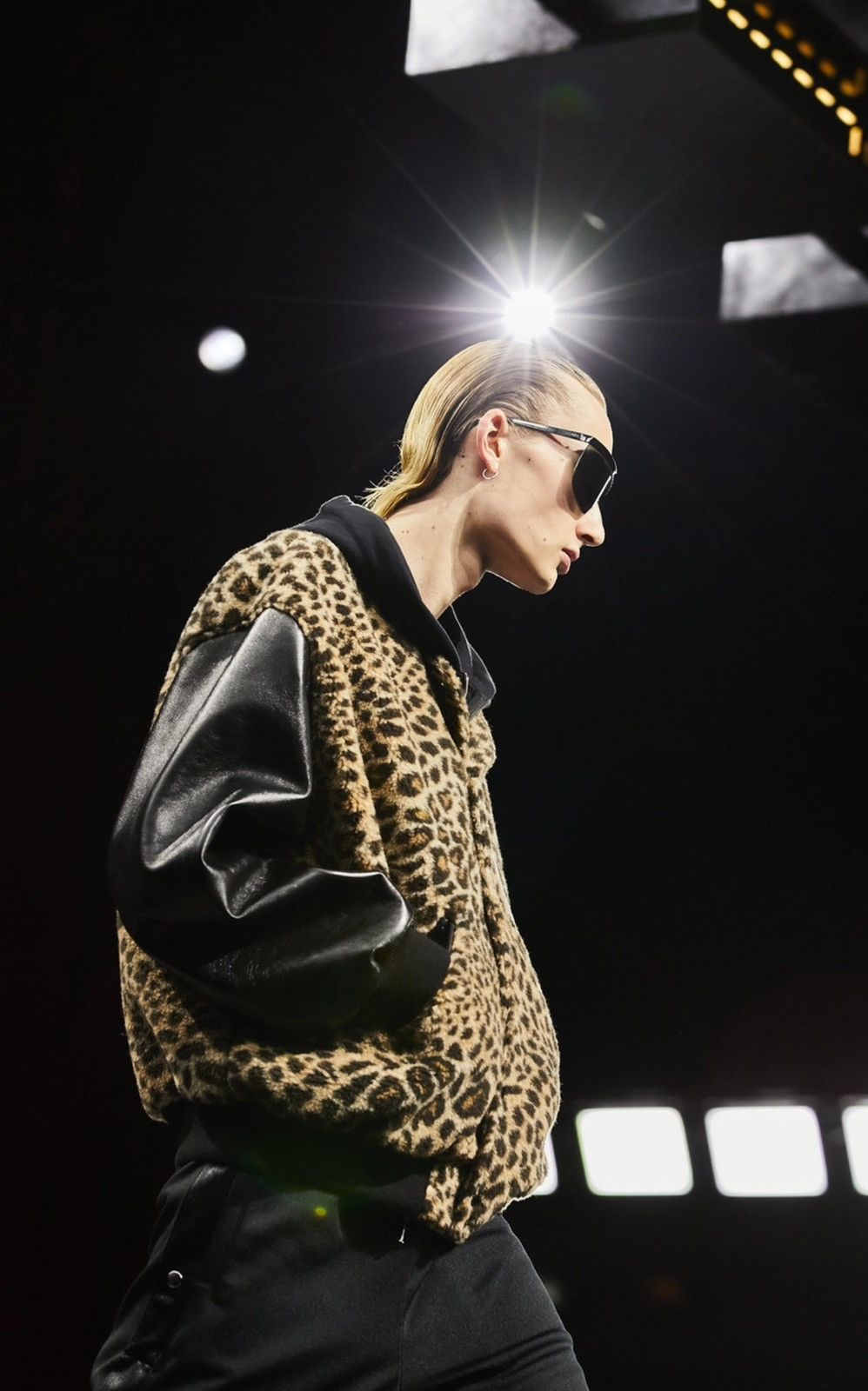 Celine × Hedi Slimane 「LIMITED TIME」CELINE “FW22 LEOPARD FLEECE TEDDY” Size US S / EU 44-46 / 1 - 12 Thumbnail