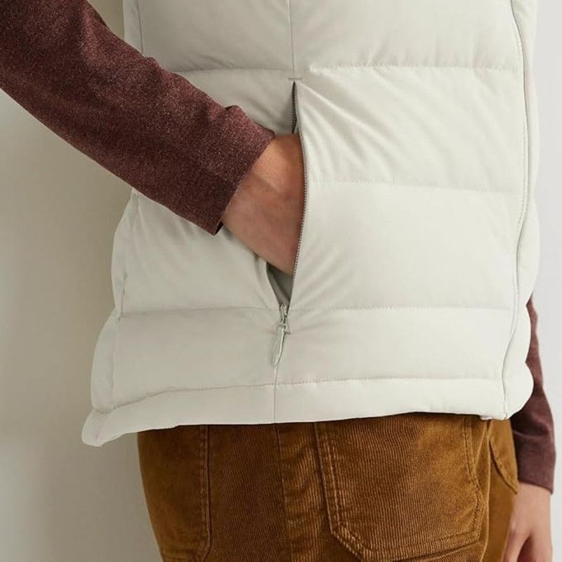 Eddie Bauer New Eddie Bauer Womens 3X EB Stretch 650FP Zip Up Down Vest Size 3XL / US 20-22 - 3 Thumbnail