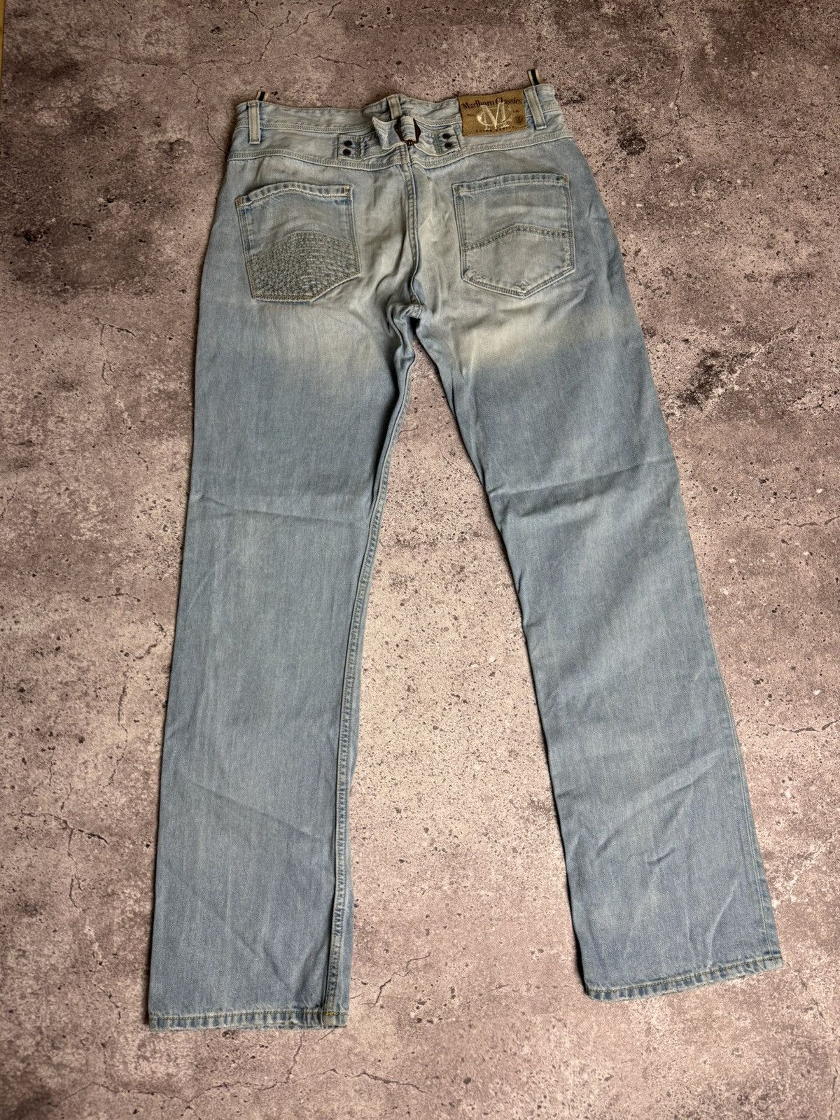 Marlboro × Marlboro Classics × Vintage Marlboro Classics Denim Jeans Size US 33 - 2 Thumbnail
