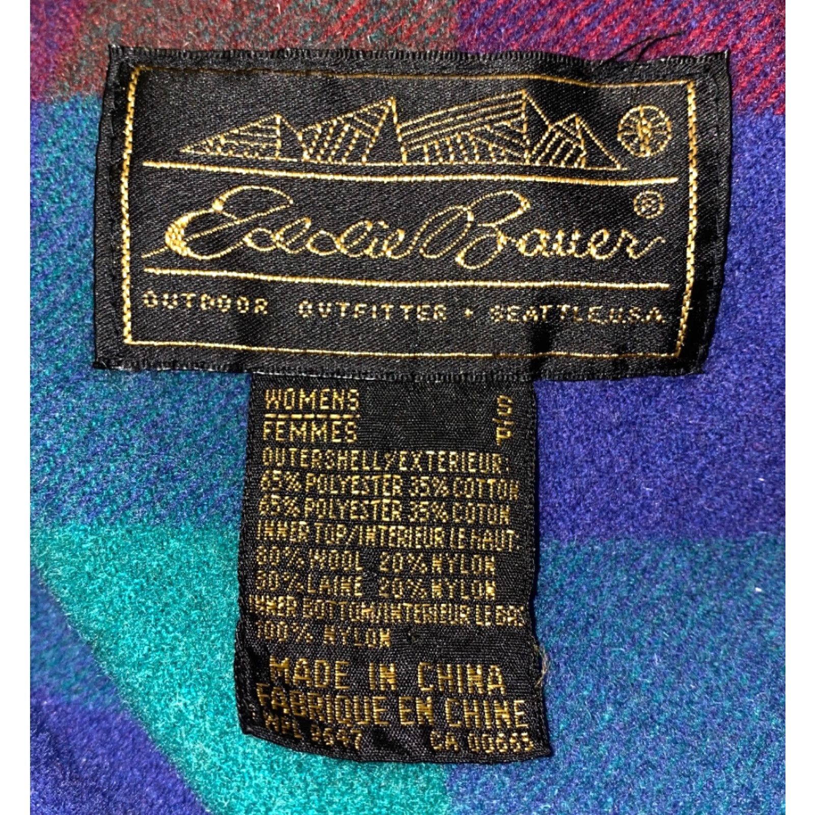 Eddie Bauer Eddie Bauer Womens Teal INSULATED Warm Full Zip Jacket Size S VTG Jacket Women Teal Full Zip Insulated Weather Outdoor Size S / US 4 / IT 40 - 2 Thumbnail