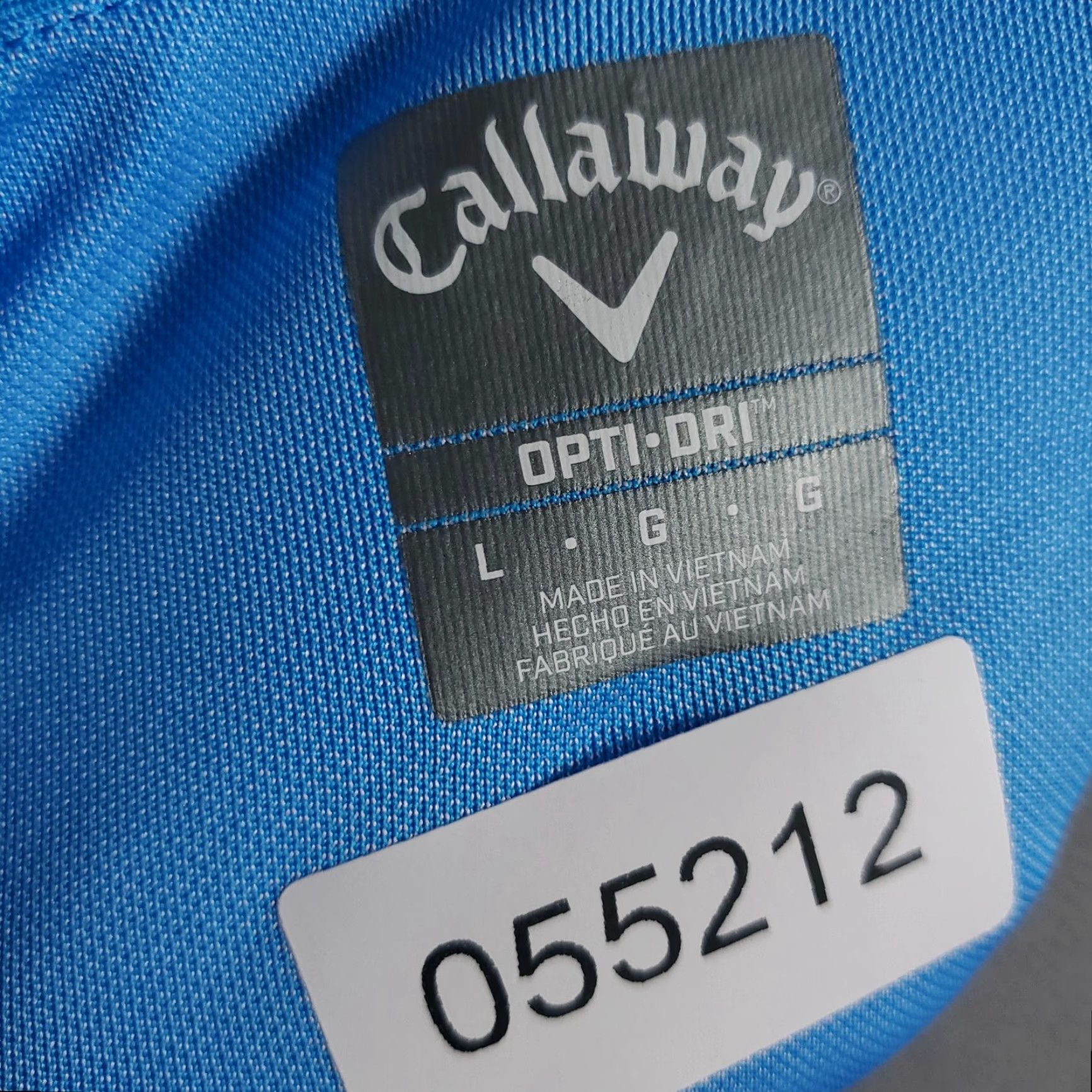 Callaway Callaway Polo Shirt Mens Large Blue Opti Dri Fit Golf Short Sleeve Size US L / EU 52-54 / 3 - 7 Thumbnail