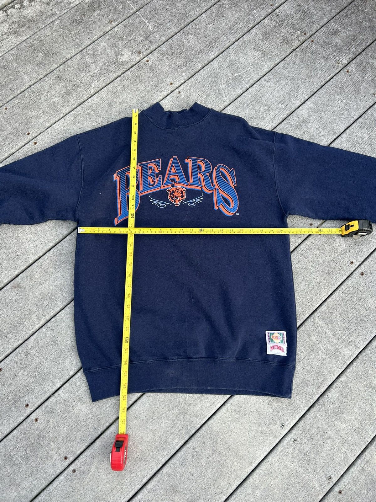 NFL × Nutmeg × Vintage Vintage Chicago Bears sweatshirt Size US L / EU 52-54 / 3 - 2 Thumbnail