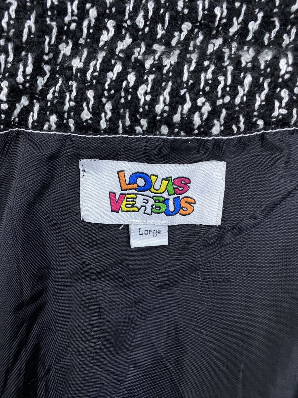 Other Vintage Louis Versus Patches Casual Zipper Jacket Size US L / EU 52-54 / 3 - 10 Thumbnail