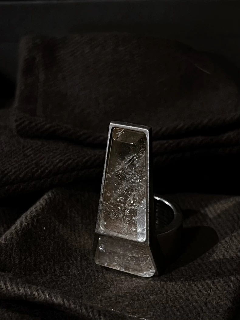 Rick Owens rick owens 23 FW crystal ring Size ONE SIZE - 2 Thumbnail