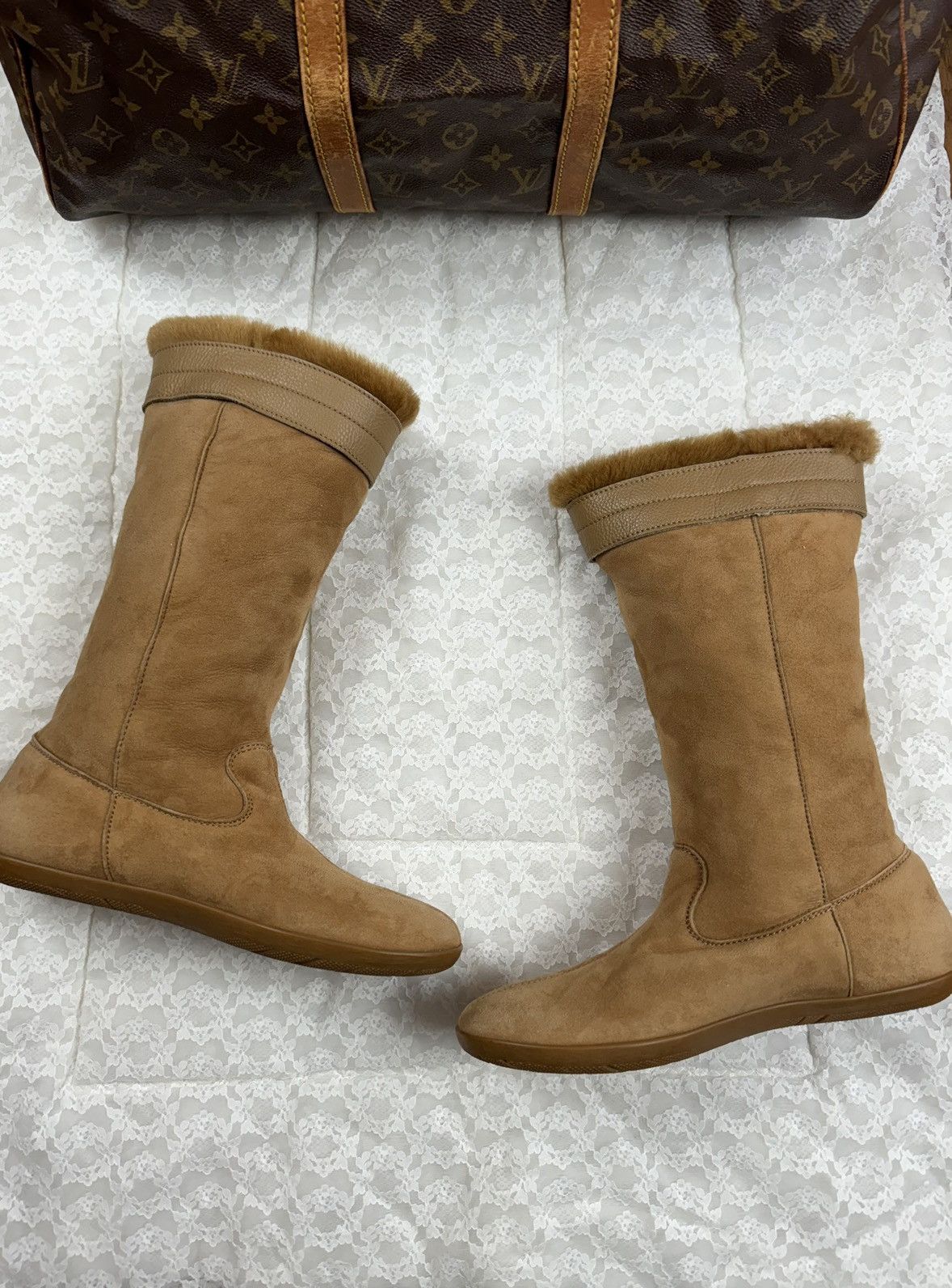 Dior Rare Christian Dior y2k winter boots original luxury item Size US 10.5 / IT 40.5 - 2 Thumbnail