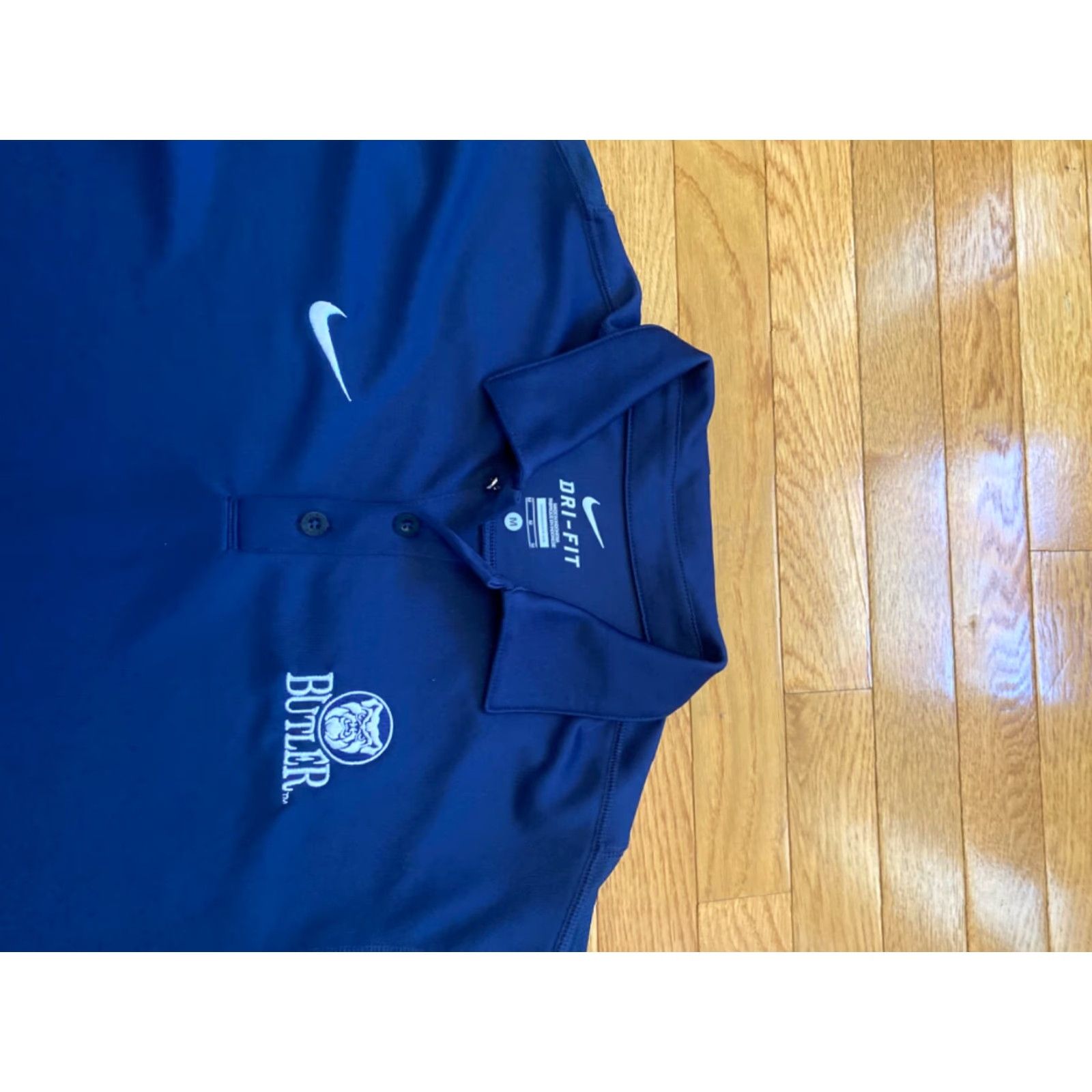 Nike Nike Polo Shirt Mens M Navy Blue Golf Stretch Casual Nike Dri-Fit Short Sleeve Polo Mens Reg Blue Size US M / EU 48-50 / 2 - 3 Thumbnail