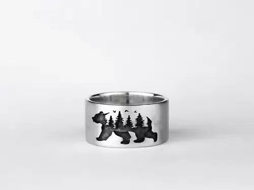 Jewelry Kikuchi x Maeda Bear Art Ring ( size 6 to 10 ) Size ONE SIZE - 1 Thumbnail