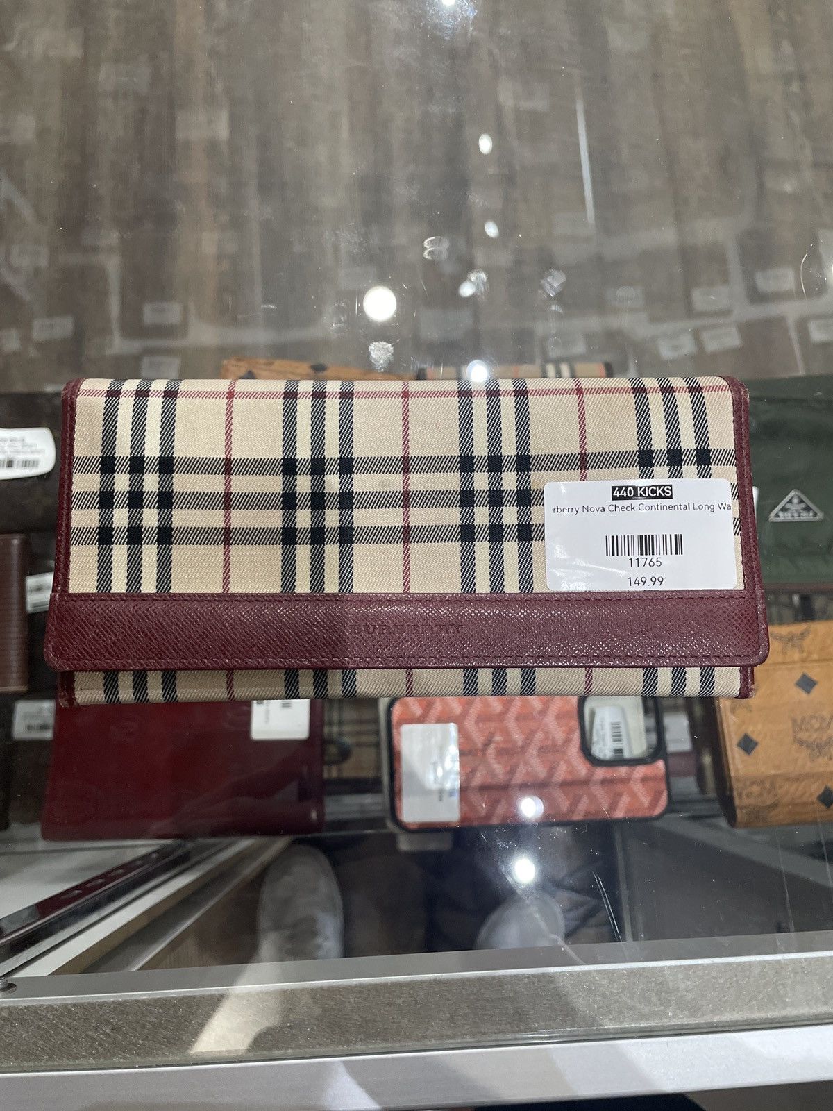 Burberry Burberry Nova Check Continental Long Wallet Size ONE SIZE - 1 Thumbnail
