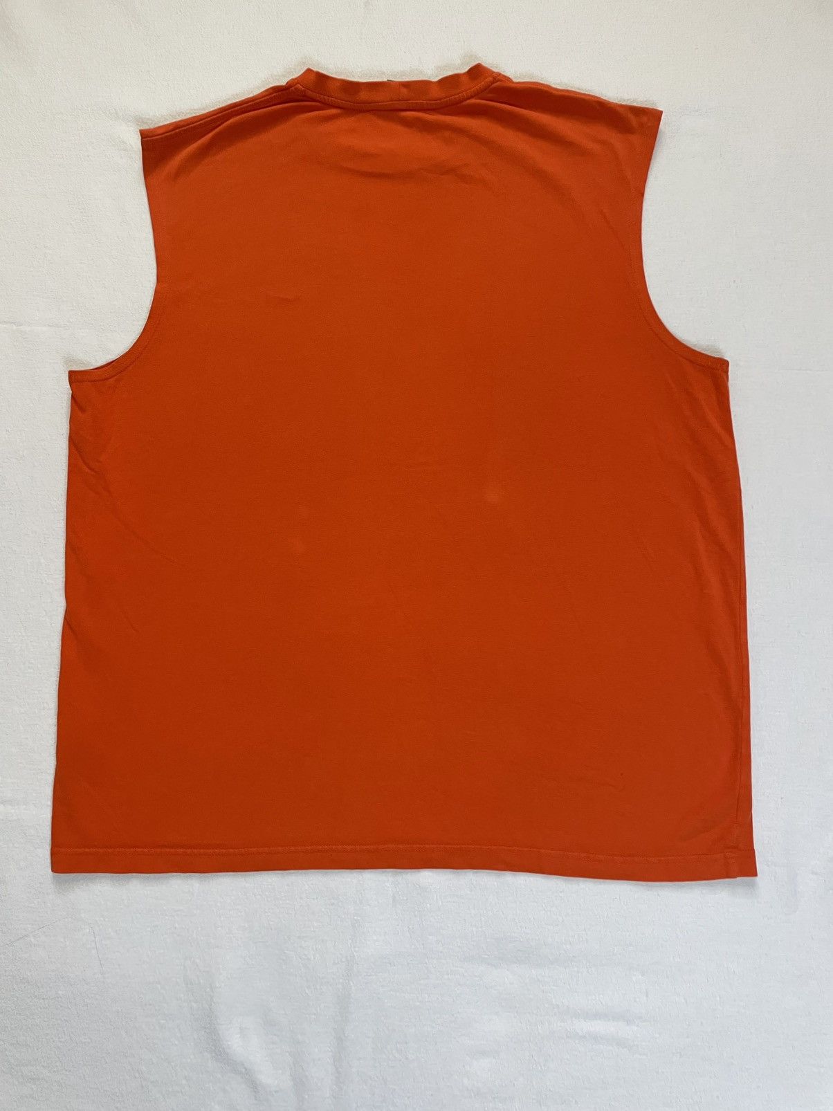 Nike Vintage Nike Shirt Sleeveless Size XL Orange Y2K Size US XL / EU 56 / 4 - 2 Thumbnail