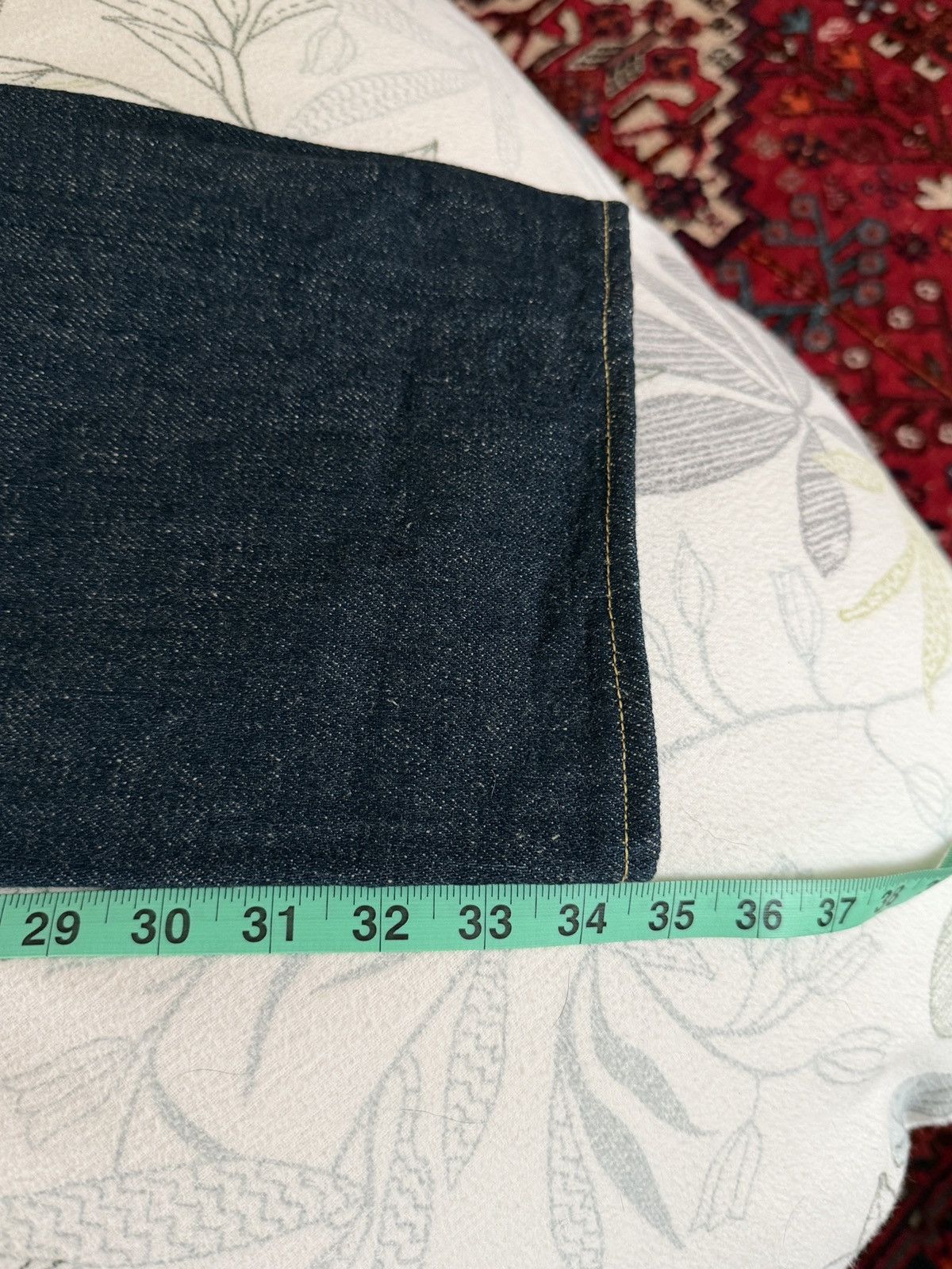 Oni 288ZR-OLV 20OZ "SECRET DENIM OLIVE WEFT" Size US 38 / EU 54 - 11 Thumbnail