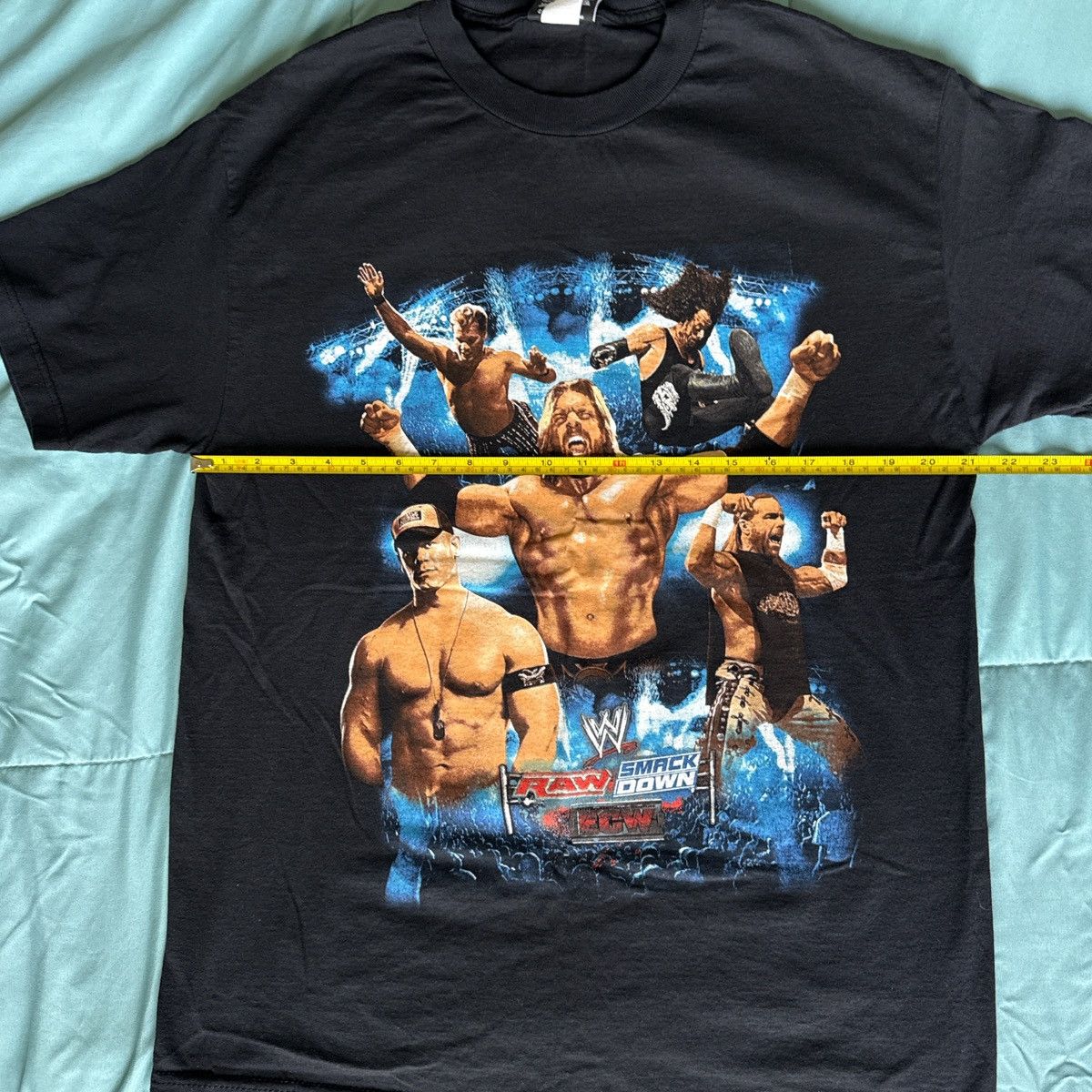 WWE 2008 WWE Multibrand Double-Sided Graphic Tee Size US L / EU 52-54 / 3 - 6 Thumbnail
