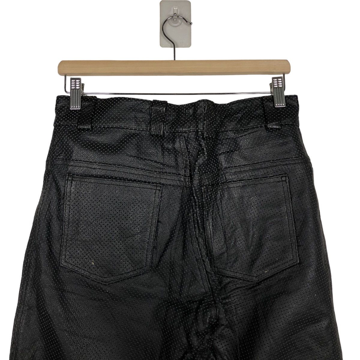 Japanese Brand 🔥Soft Leather Pants Racing Motorcross Wear Japan Size US 30 / EU 46 - 8 Thumbnail