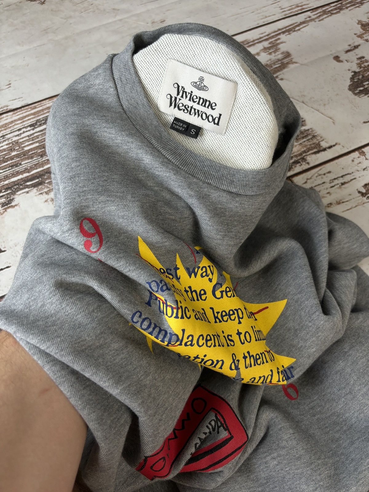 Vivienne Westwood Vivienne Westwood Propaganda Sweatshirt Rare Vintage Size US S / EU 44-46 / 1 - 5 Thumbnail