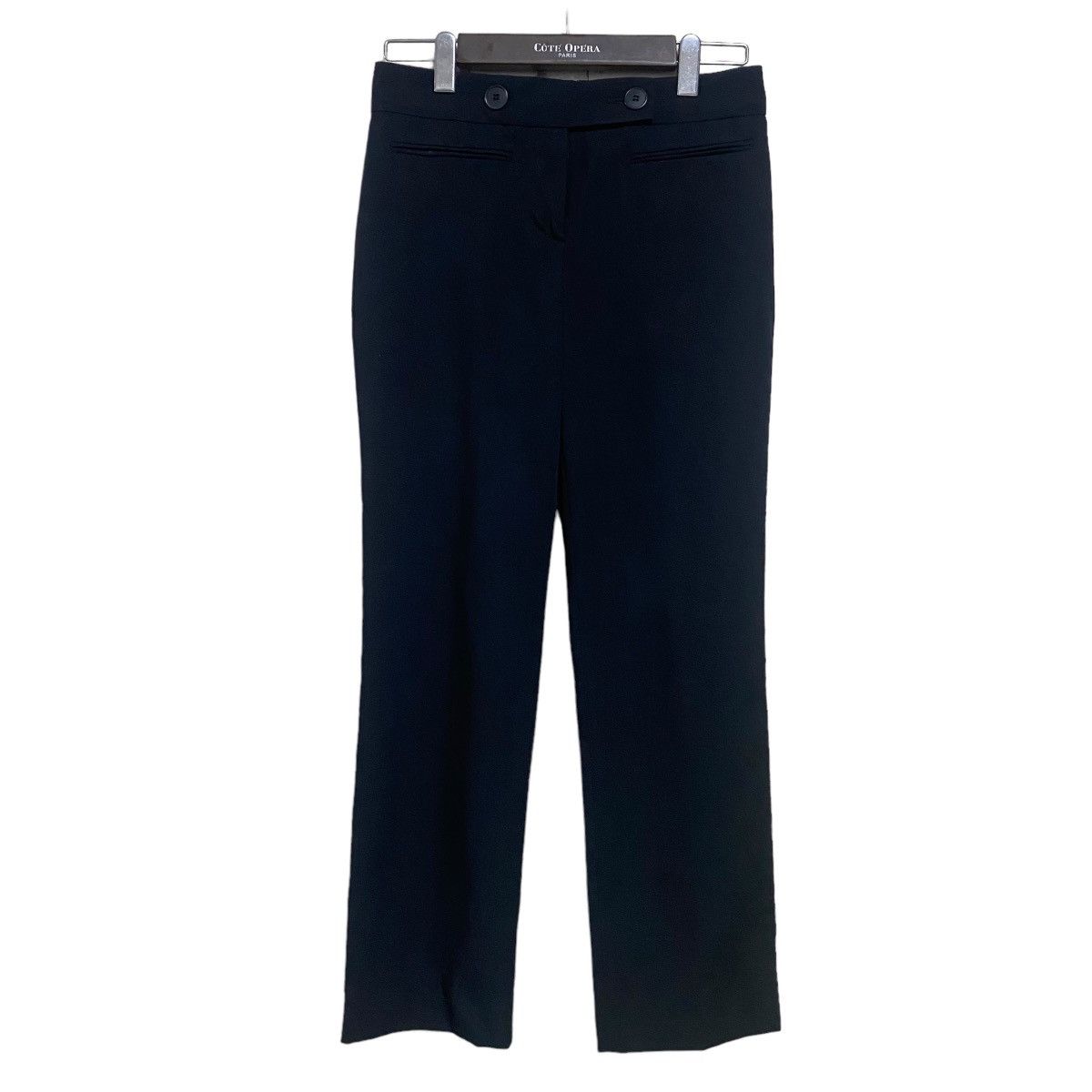 Chloe Chloe Noir Wool Pants Size 24" / US 00 / IT 34 - 1 Thumbnail