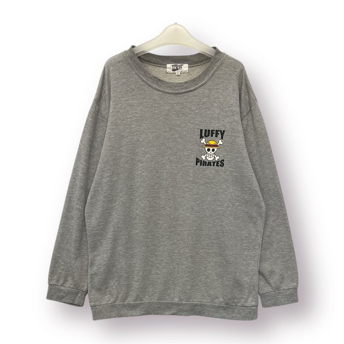 Anime 🔥 One Peace Luffy Pirate Japanese anime Logo Sweatshirt - L Size US S / EU 44-46 / 1 - 2 Thumbnail