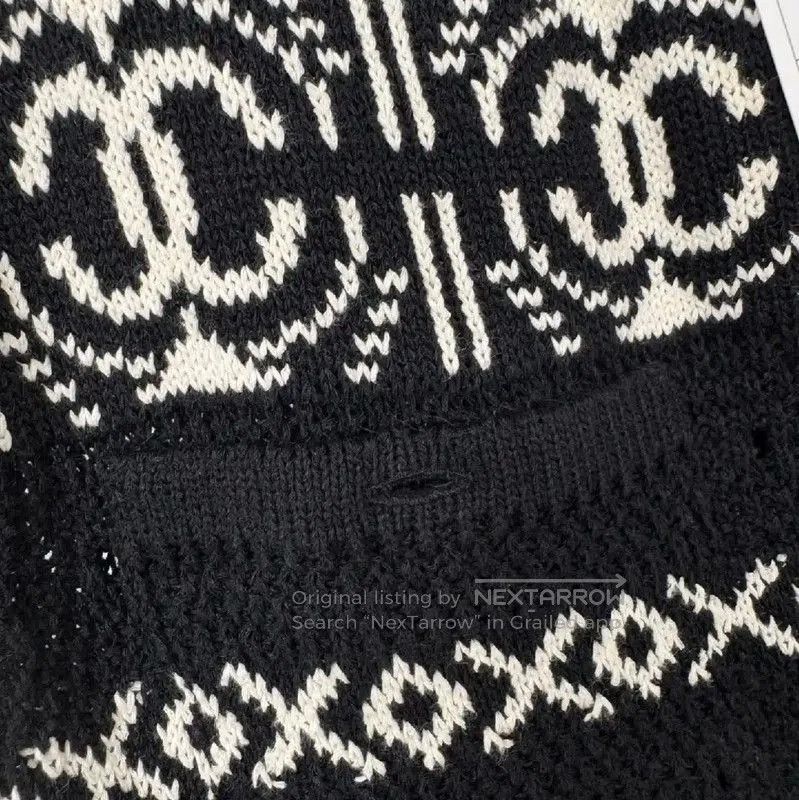 Chanel Chanel Black Winter Casual Trousers . Size 23" - 4 Thumbnail