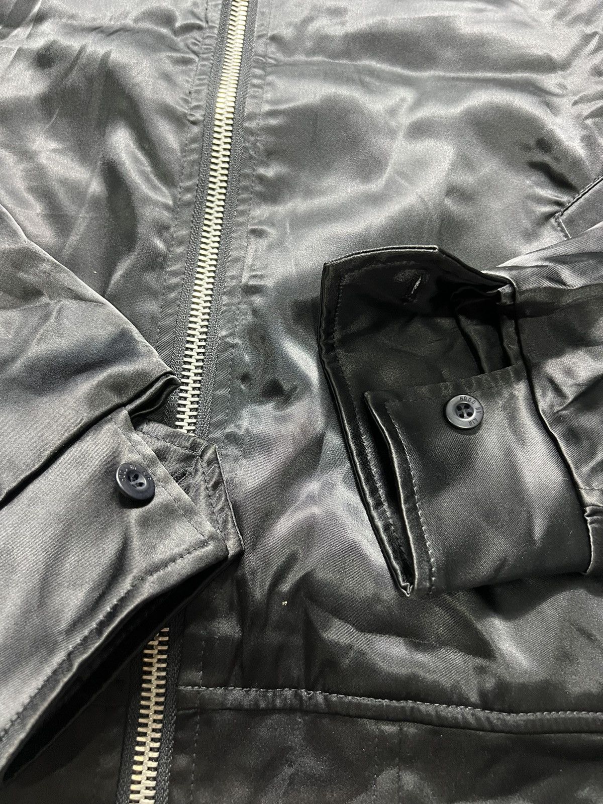 Hood By Air HBA - S/S '17 Hustler Satin Jacket Size US S / EU 44-46 / 1 - 5 Thumbnail