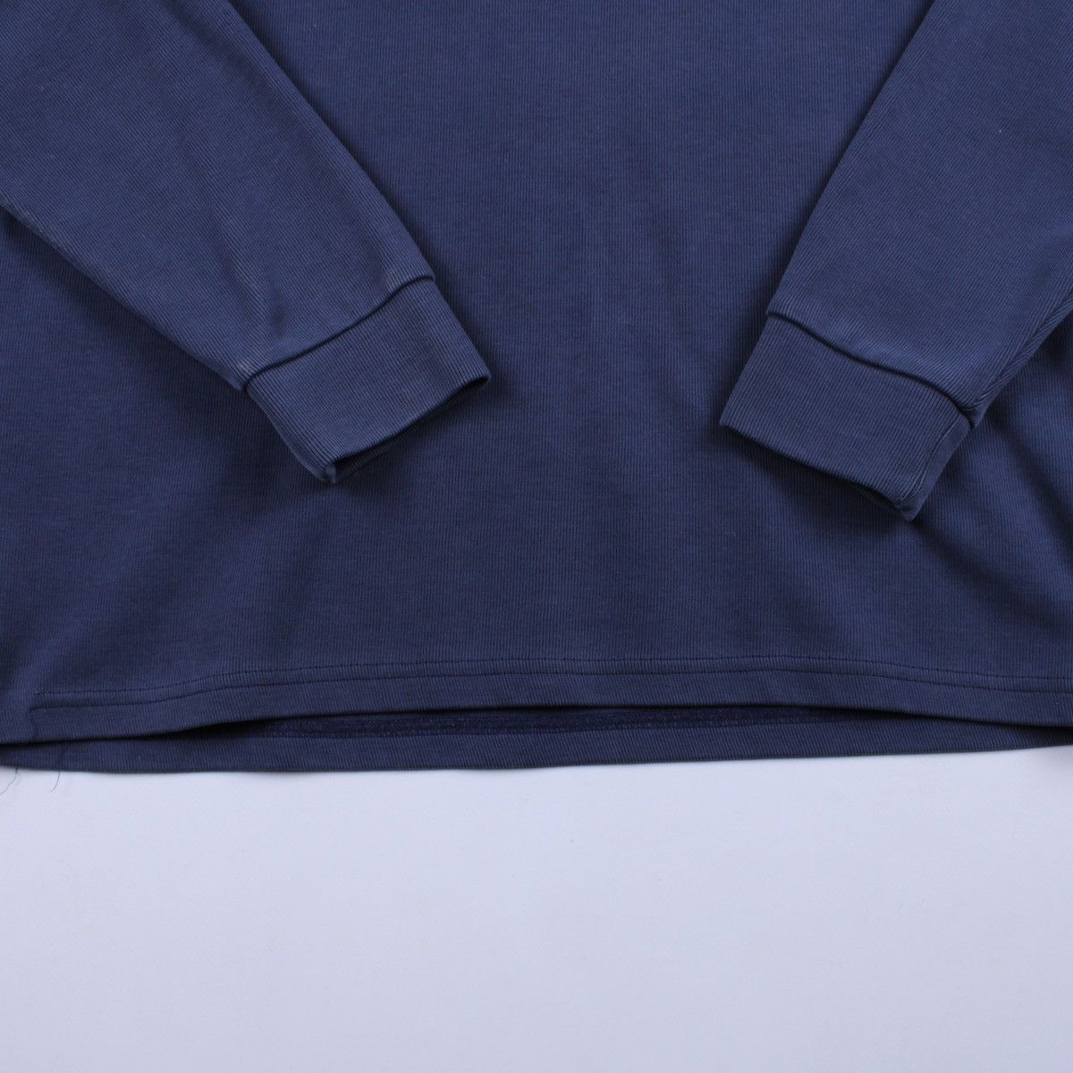 Nike × Vintage NIKE Vintage Ninja Style Blue High Neck Drawstring Hoodie Size US S / EU 44-46 / 1 - 9 Thumbnail