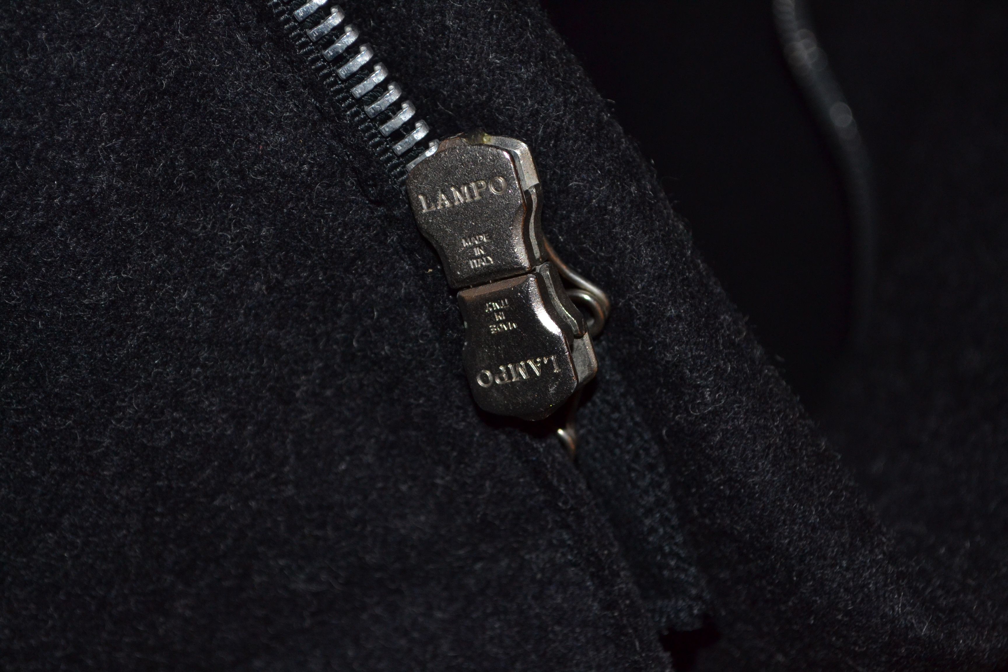 Armani × Vintage Armani Vintage Wool Coat with Massive Zips L Size US L / EU 52-54 / 3 - 9 Thumbnail