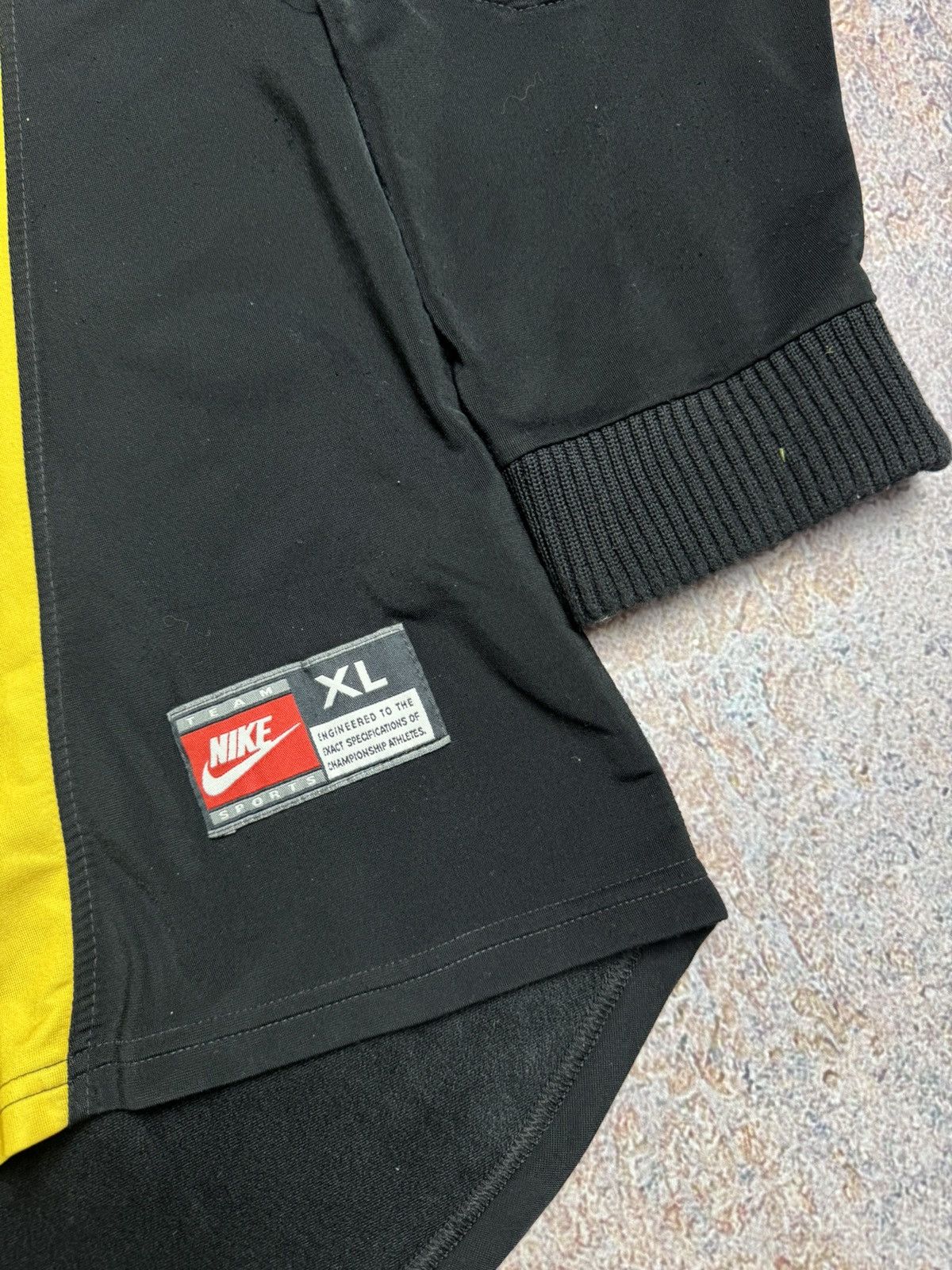 Nike × Vintage Nike Vintage 90s swoosh #1 goalkeeper jersey football shirt Size US XL / EU 56 / 4 - 3 Thumbnail