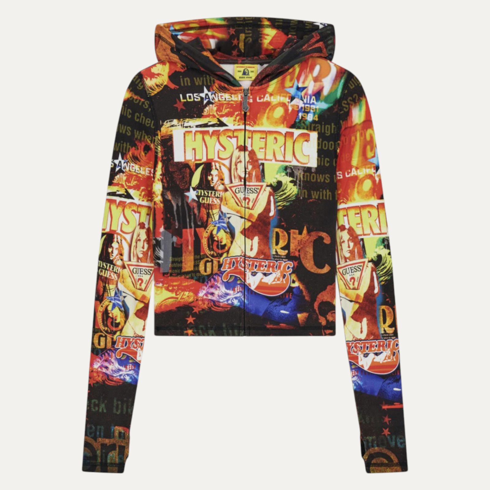 Hysteric Glamour Hysteric Glamour x Guess AOP Jacket Size US S / EU 44-46 / 1 - 1 Thumbnail