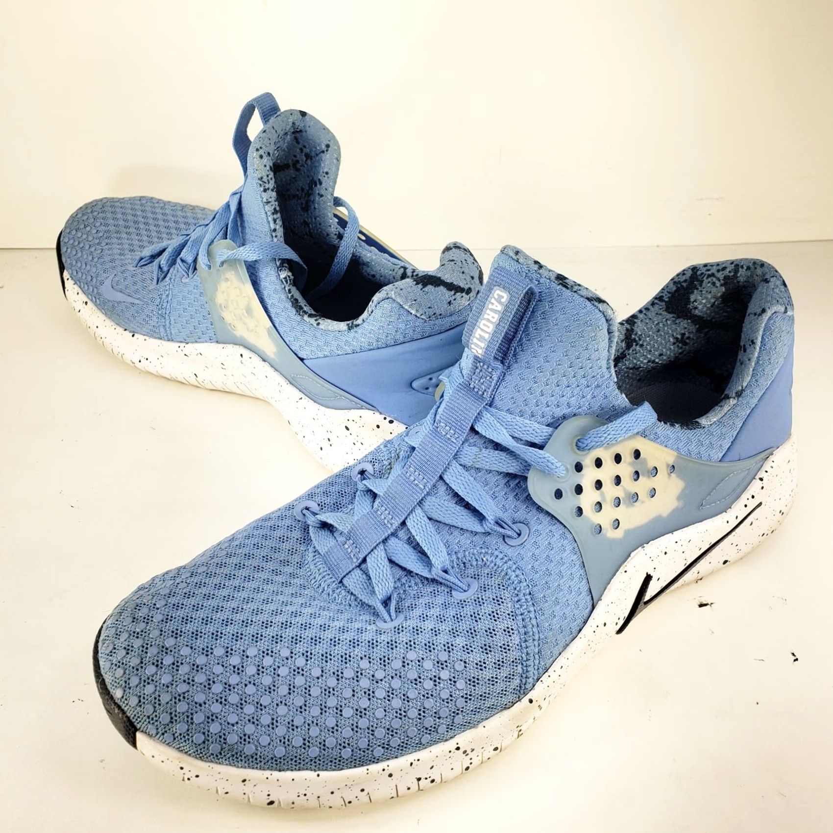 Nike Nike Free Trainer 8 UNC North Carolina Tarheels AR0407-400 Men’s 7.5 Blue Solid Lace Up Cross Training Shoes, Vintage No, Rare Size US 7 / EU 40 - 2 Thumbnail