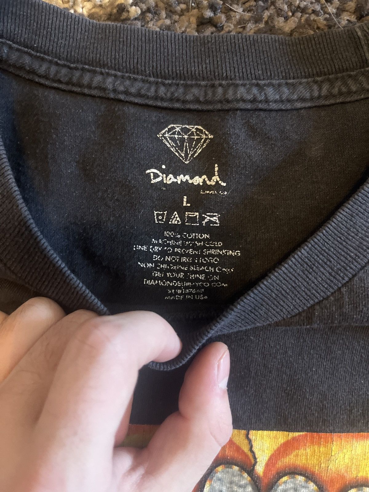 Diamond Supply Co. × Travis Scott Diamond supply co. X Travis Scott tee Size US M / EU 48-50 / 2 - 5 Thumbnail