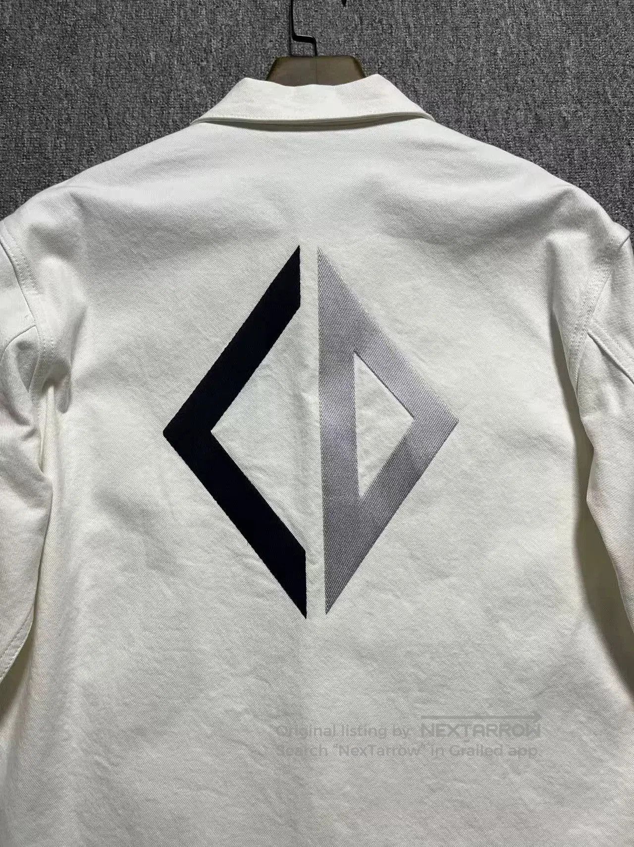 Dior Dior CD Embroidered Logo Long Sleeve Shirt. Size US M / EU 48-50 / 2 - 3 Thumbnail