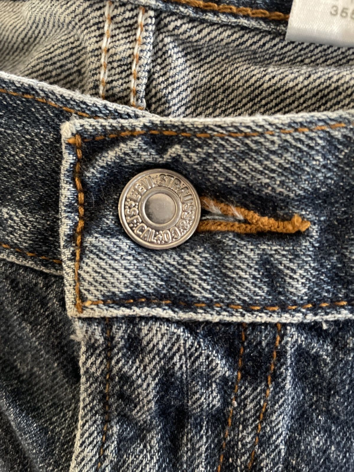 Levi's × Vintage Levi’s 550 Blue Denim Jean Shorts Size 34 Jorts Relaxed Fit Size US 34 / EU 50 - 9 Thumbnail