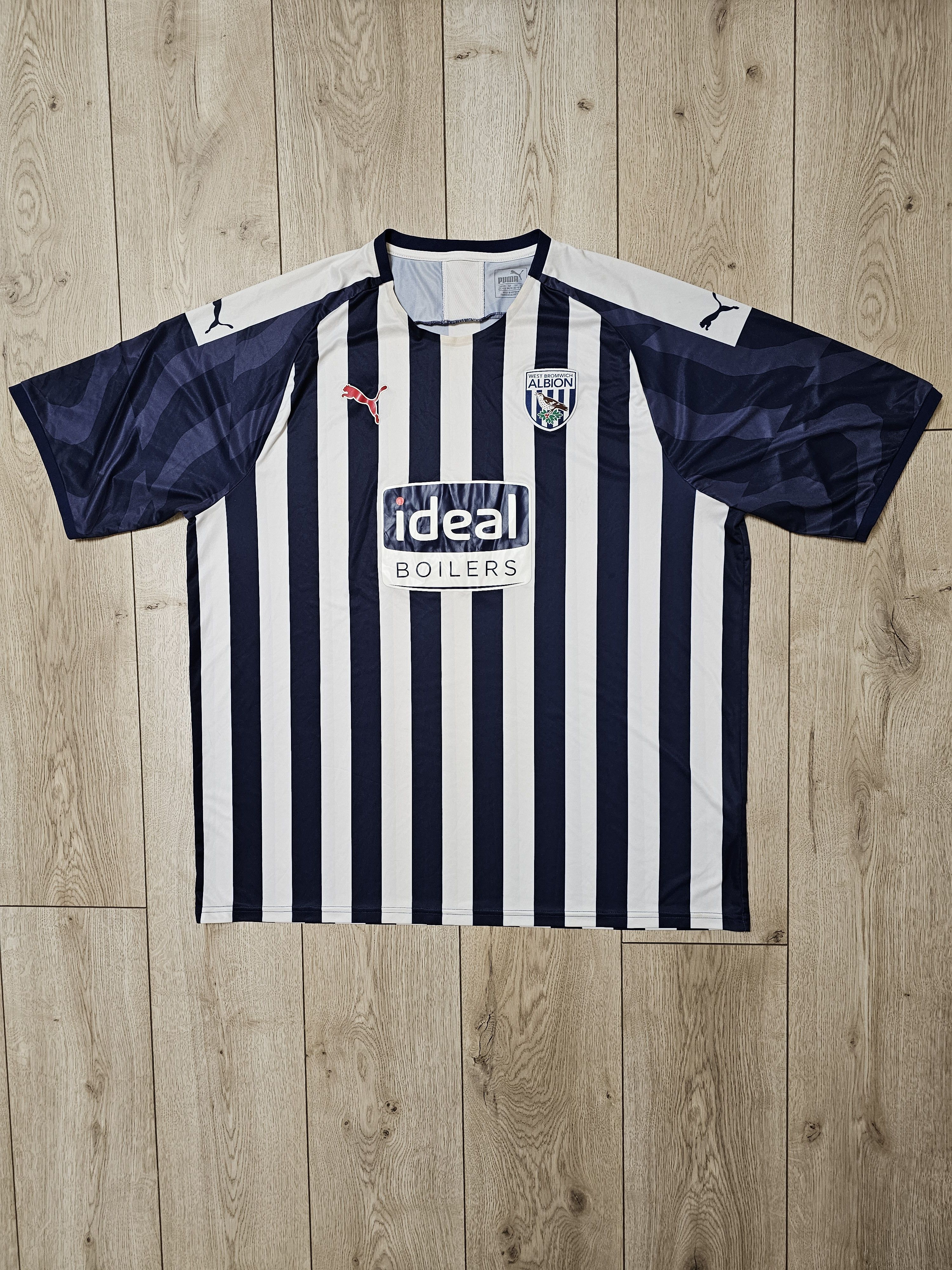 Puma WEST BROMWICH ALBION 2019 2020 FOOTBALL SOCCER JERSEY 4XL Size US XXL / EU 58 / 5 - 1 Thumbnail