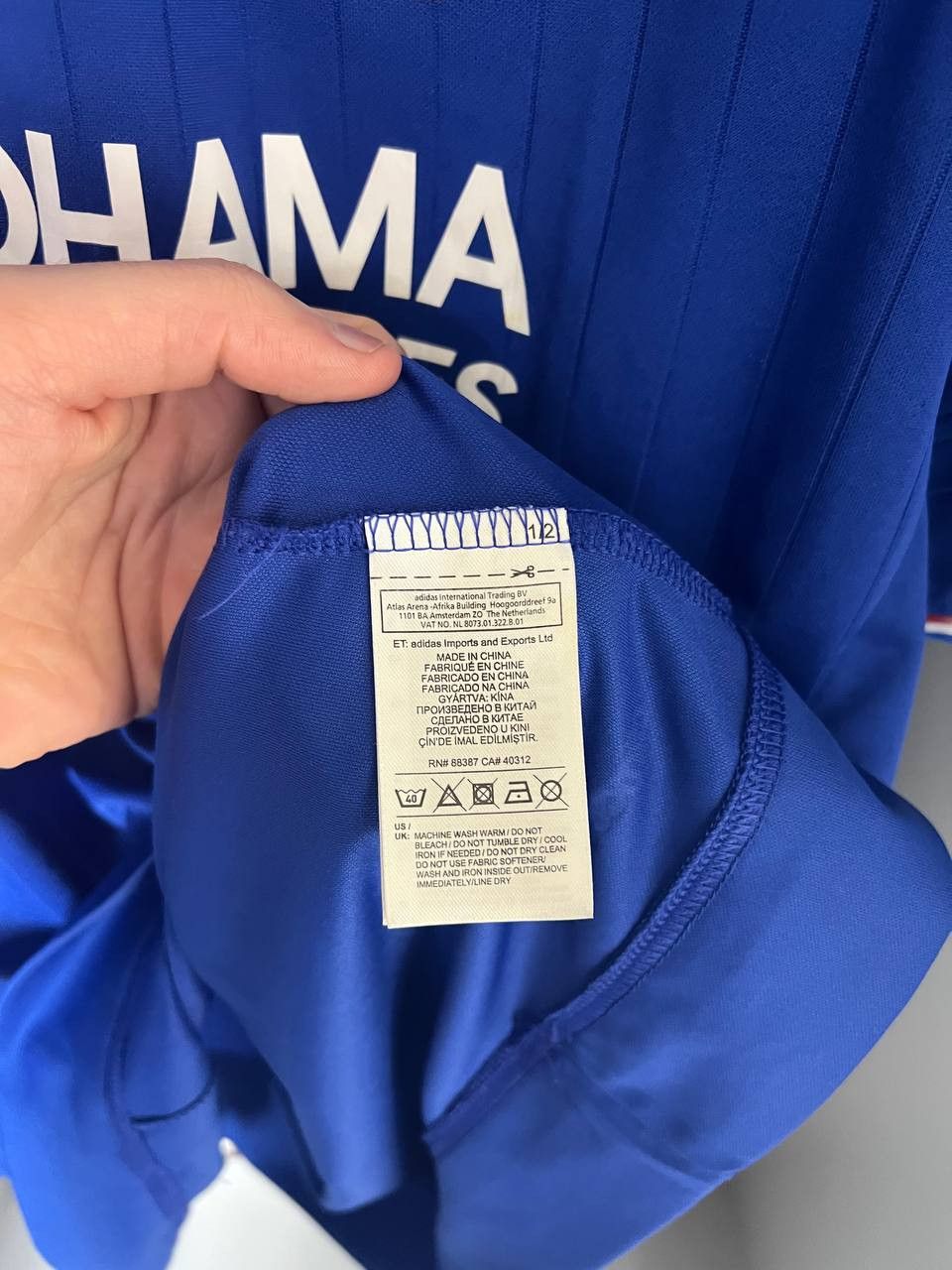 Adidas VINTAGE ADIDAS FC CHELSEA LONDON ENGLAND SOCCER JERSEY RETRO Size US XL / EU 56 / 4 - 9 Thumbnail