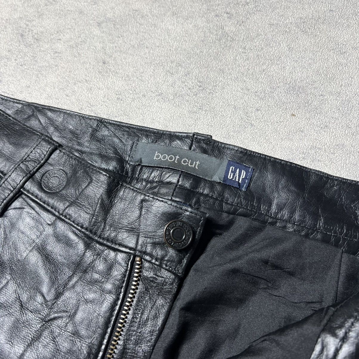Genuine Leather Vintage GAP Lether Bootcut Flared Pants Size US 30 / EU 46 - 7 Thumbnail
