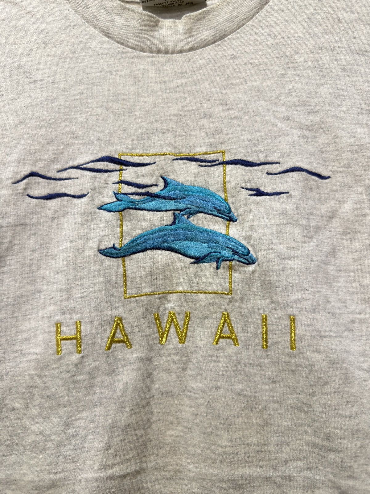 Lee Lee Made In USA Vintage T Shirt Hawai Dolphin Rare Size US M / EU 48-50 / 2 - 3 Thumbnail